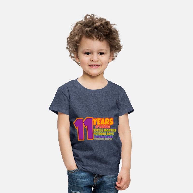 11 Years of Wonder Kid T Shirt Birthday