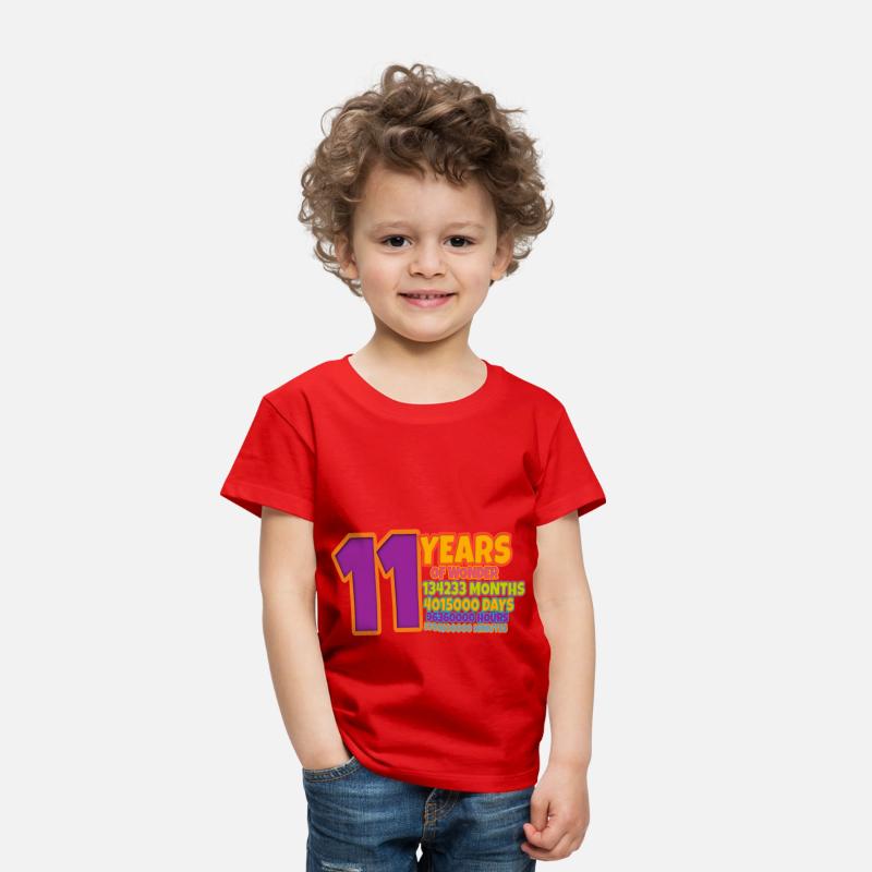 11 Years of Wonder Kid T Shirt Birthday