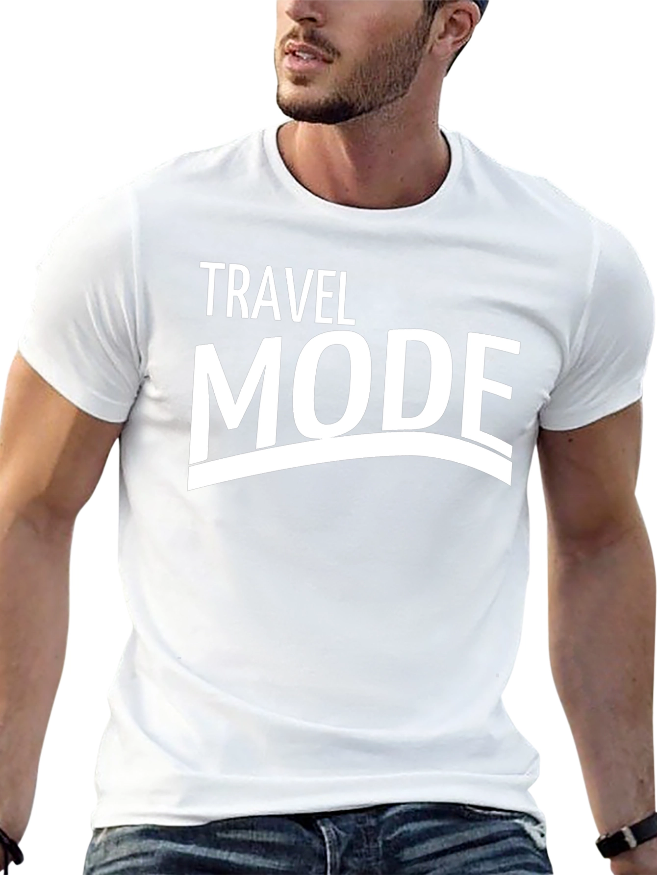 Travel Mode Graphic Tee - Vacation Ready