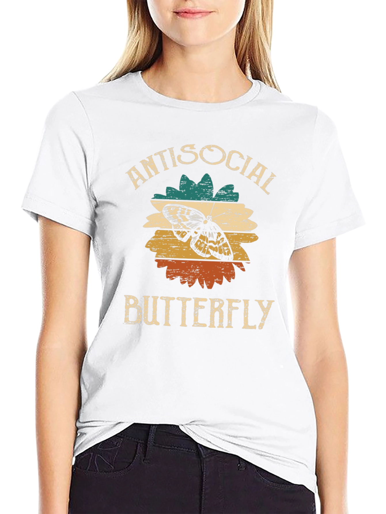 Antisocial Butterfly Graphic Tee