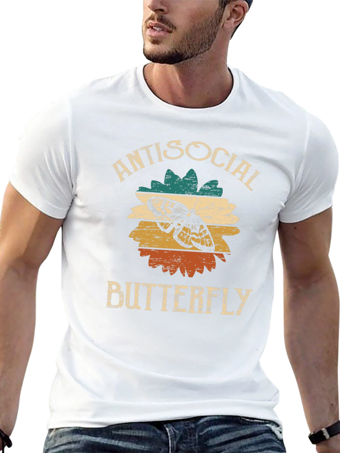 Antisocial Butterfly Graphic Tee