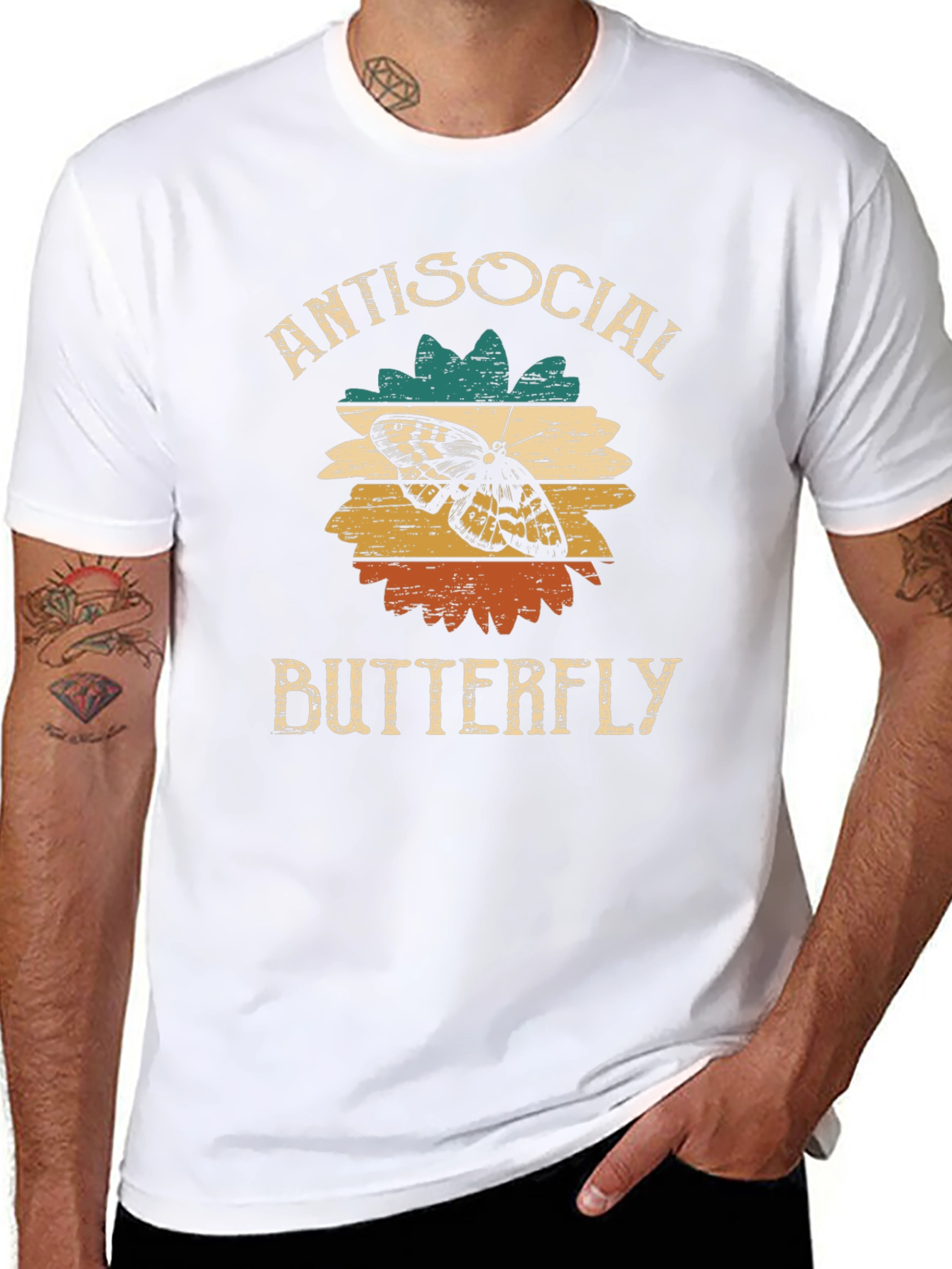 Antisocial Butterfly Graphic Tee