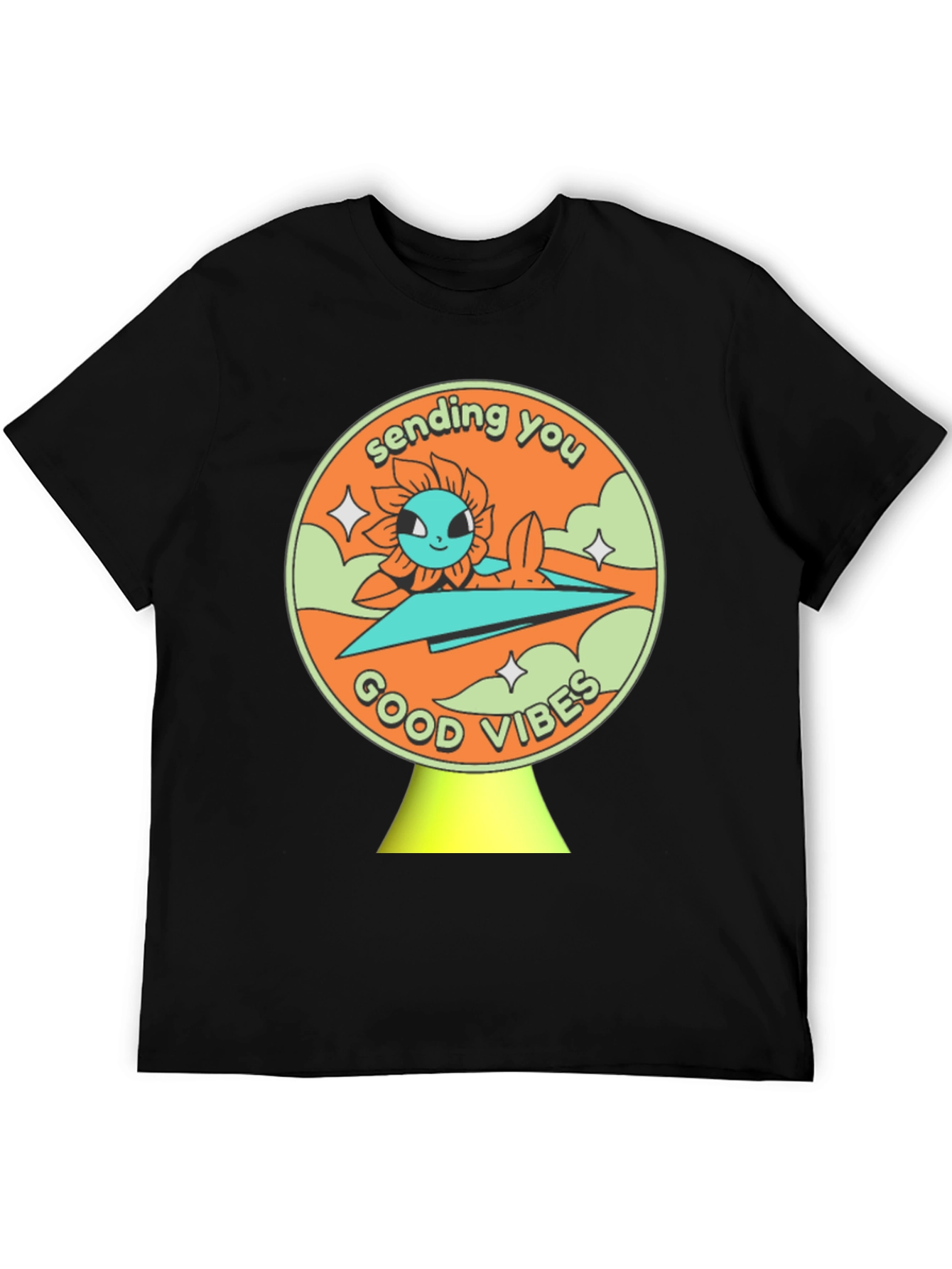 Sending You Good Vibes Graphic T-Shirt