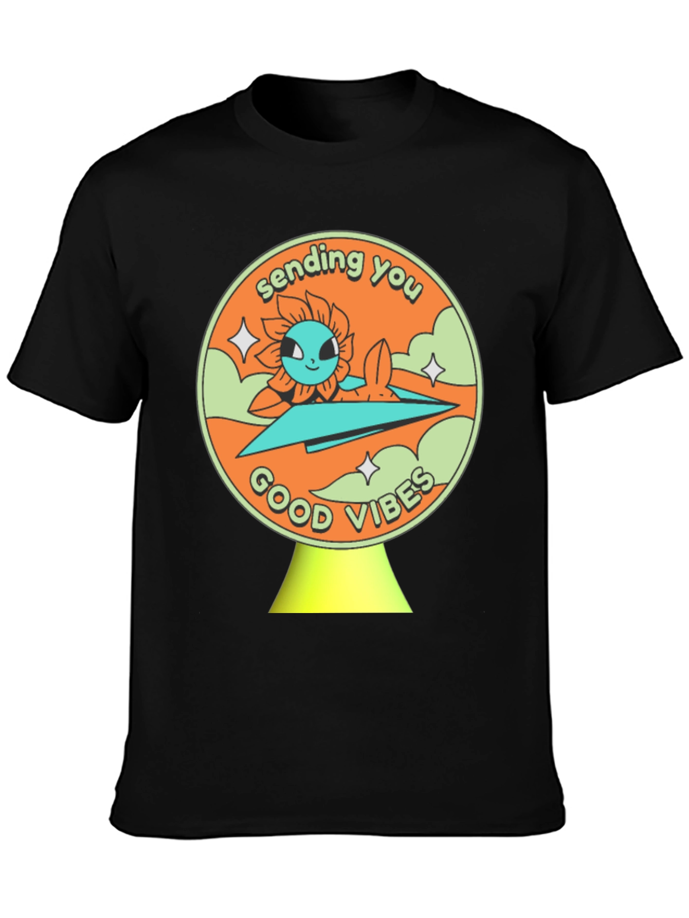 Sending You Good Vibes Graphic T-Shirt