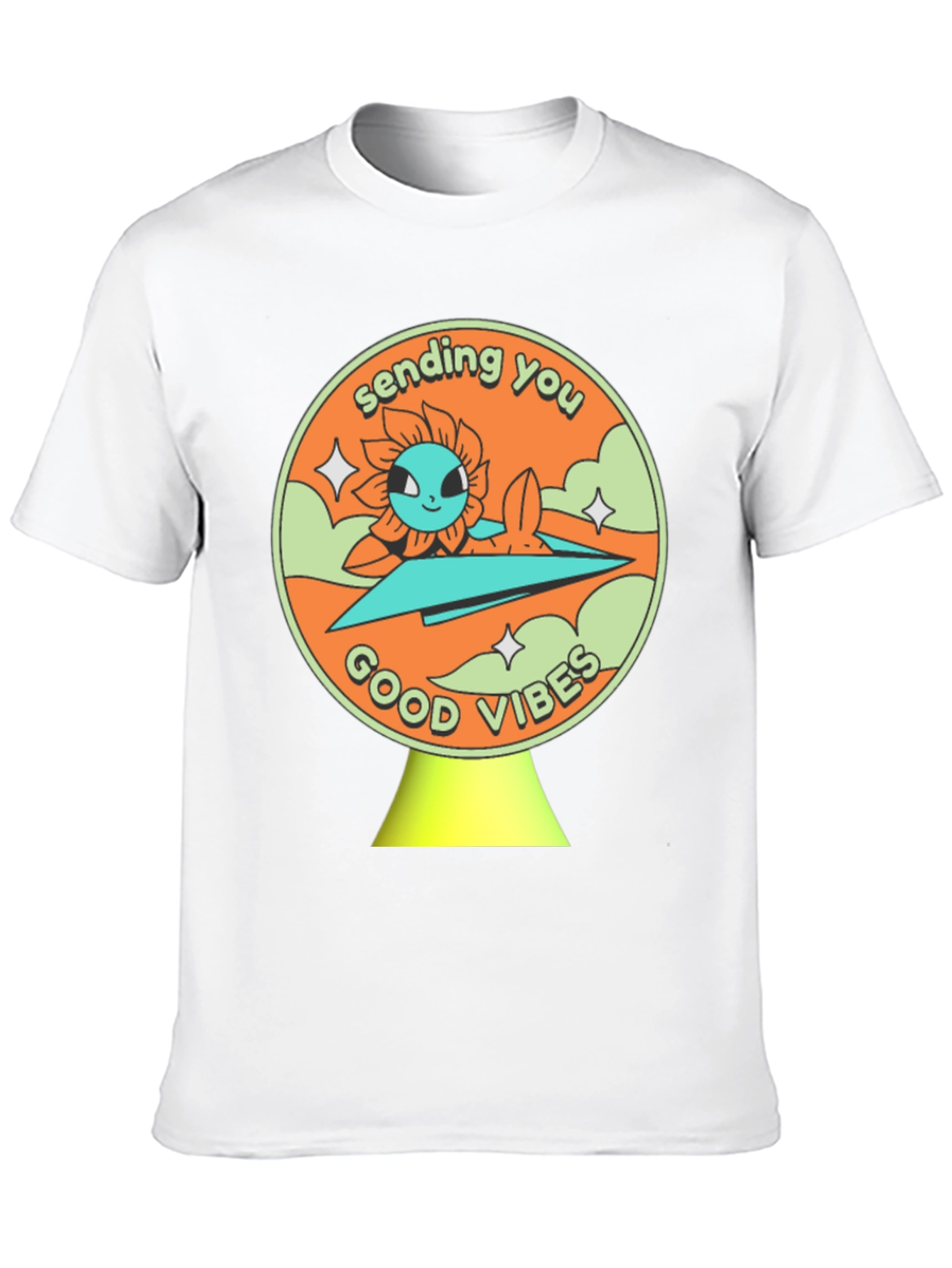 Sending You Good Vibes Graphic T-Shirt
