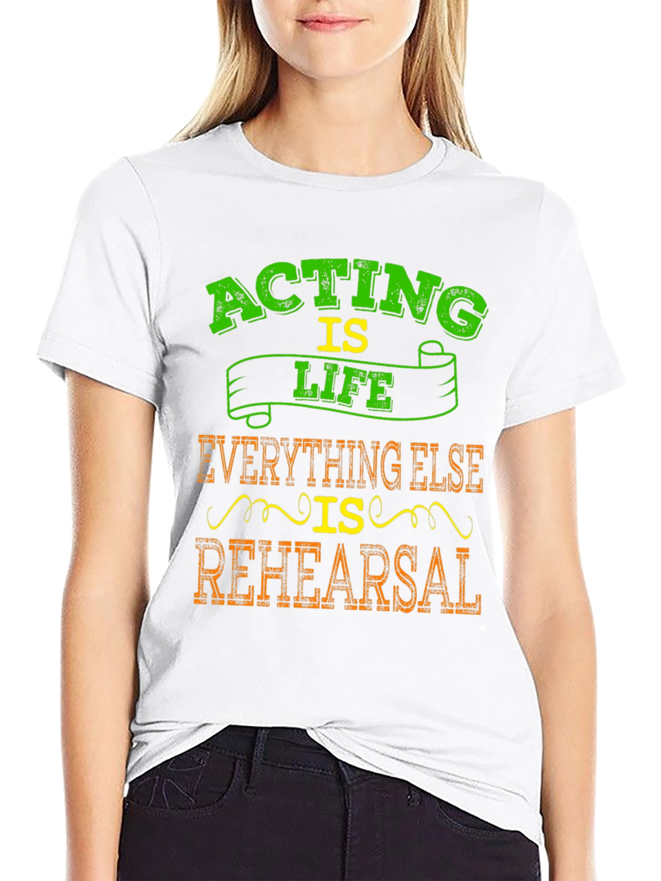 Acting is Life T-Shirt - Theater Enthusiast Gift