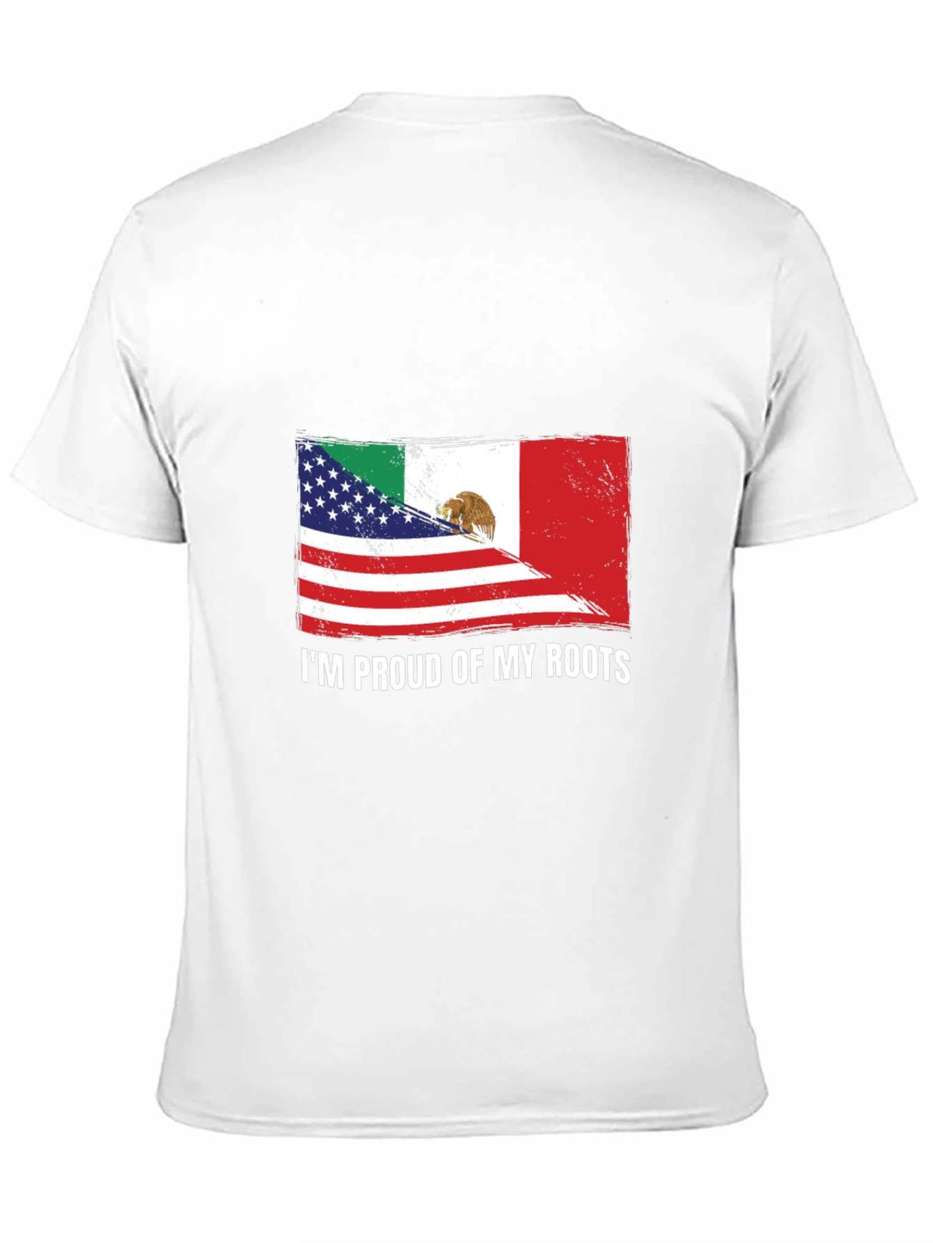Proud Roots USA Mexico Flag T-Shirt