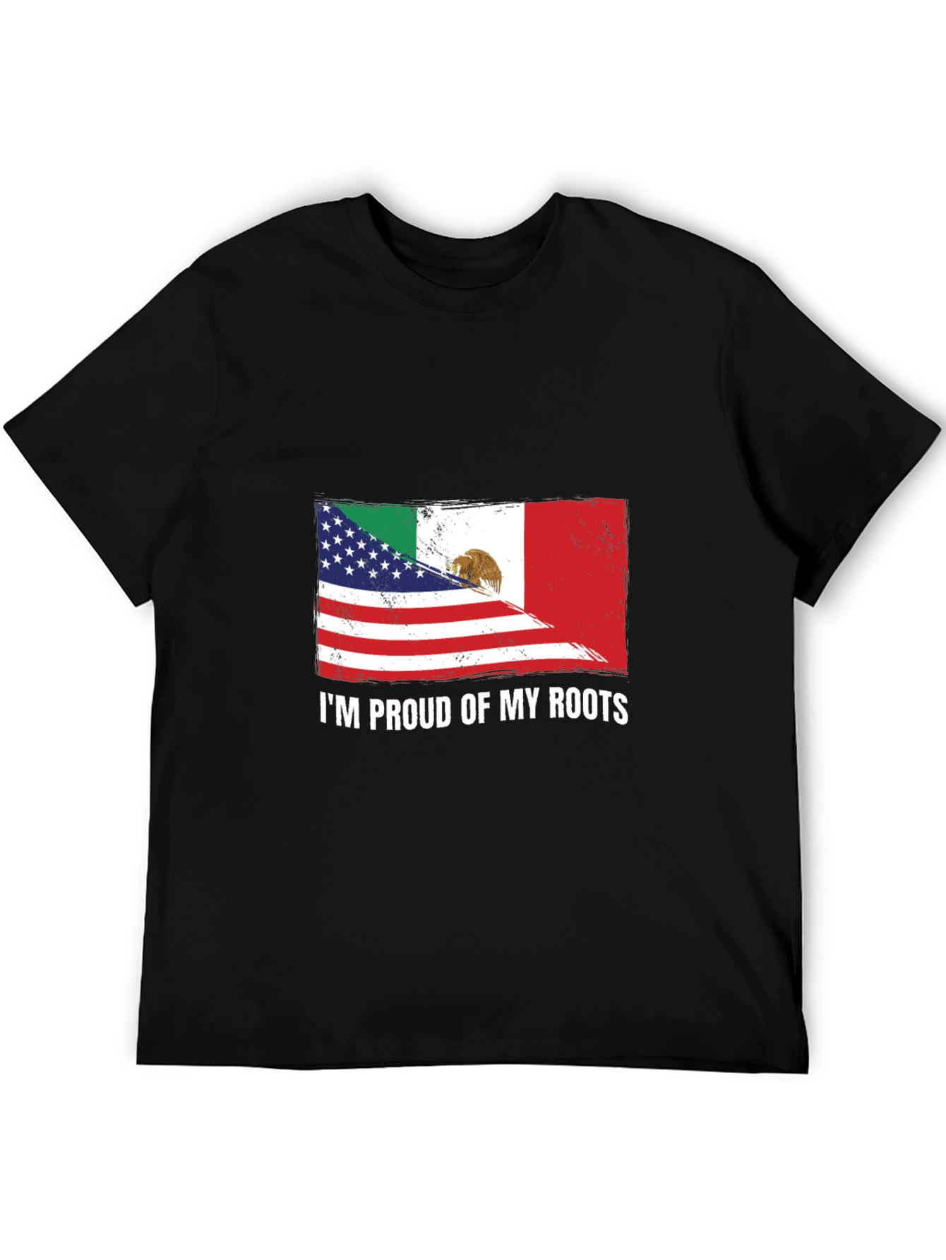 Proud Roots USA Mexico Flag T-Shirt