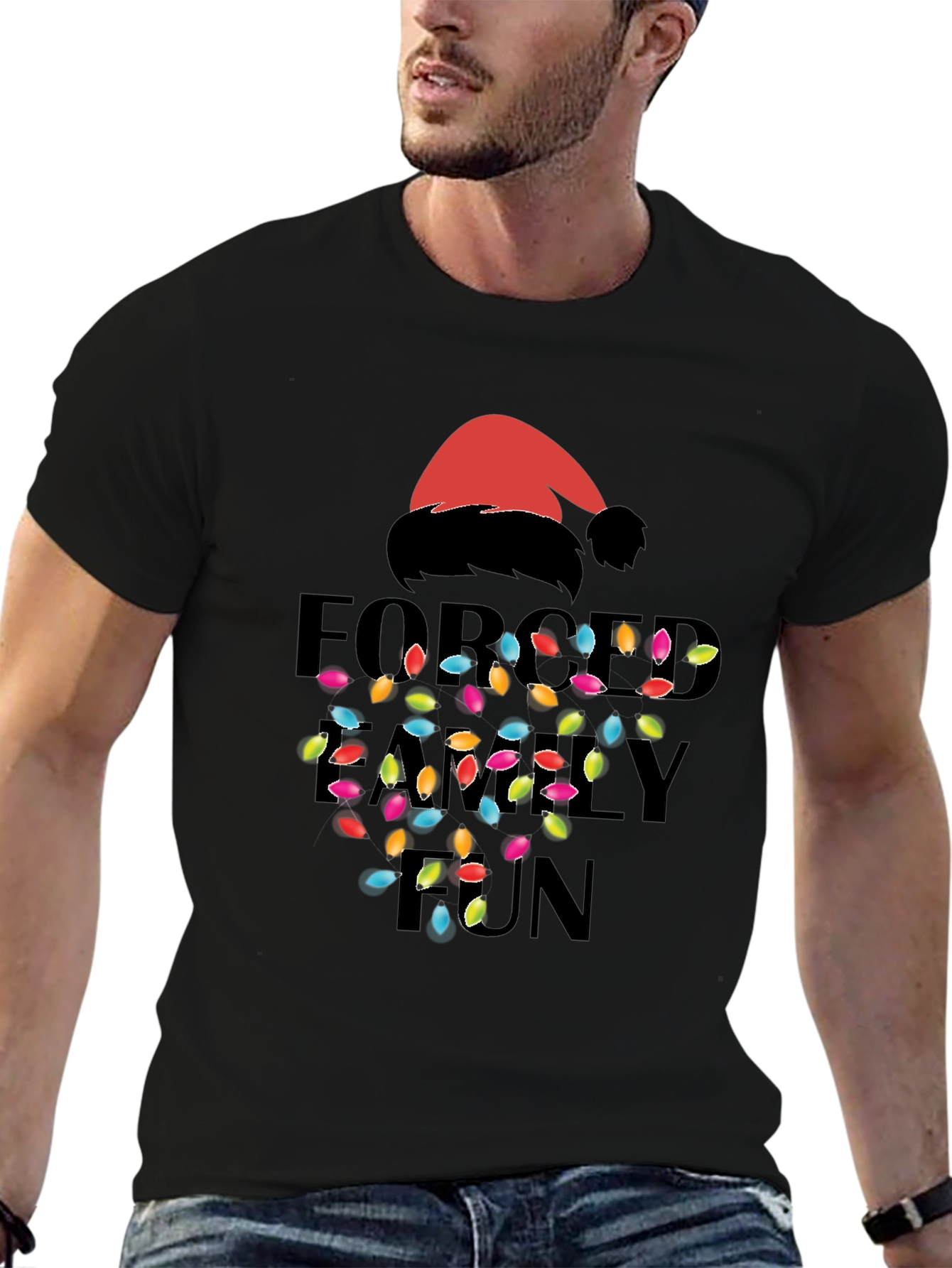 Festive Family Fun Christmas Lights T-Shirt