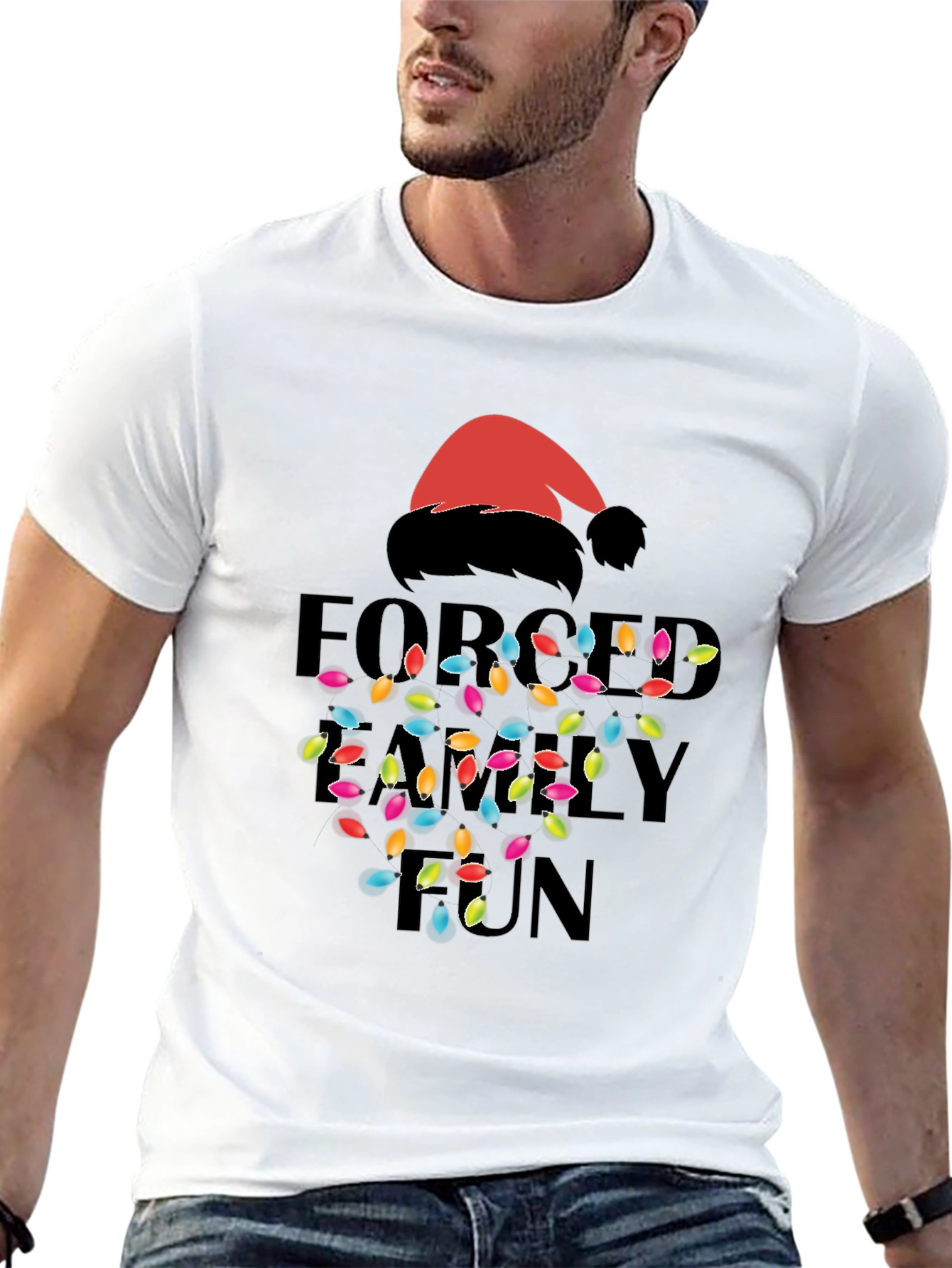 Festive Family Fun Christmas Lights T-Shirt