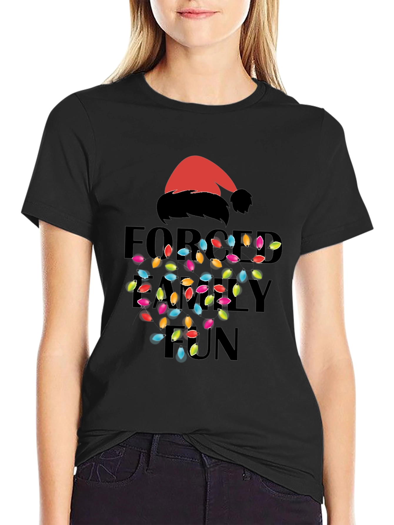 Festive Family Fun Christmas Lights T-Shirt