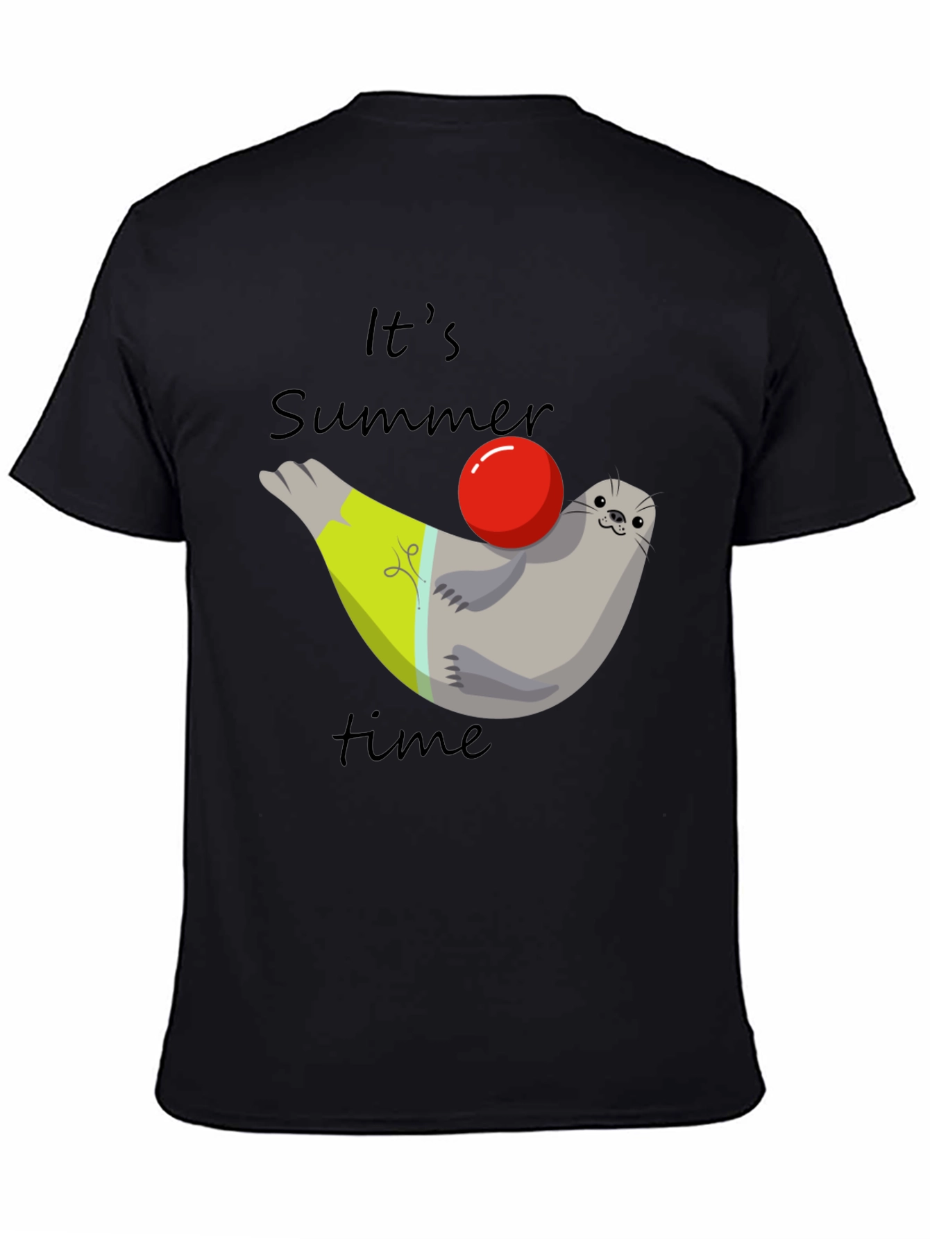 Summer Seal T-Shirt - Its Summer Time Tee