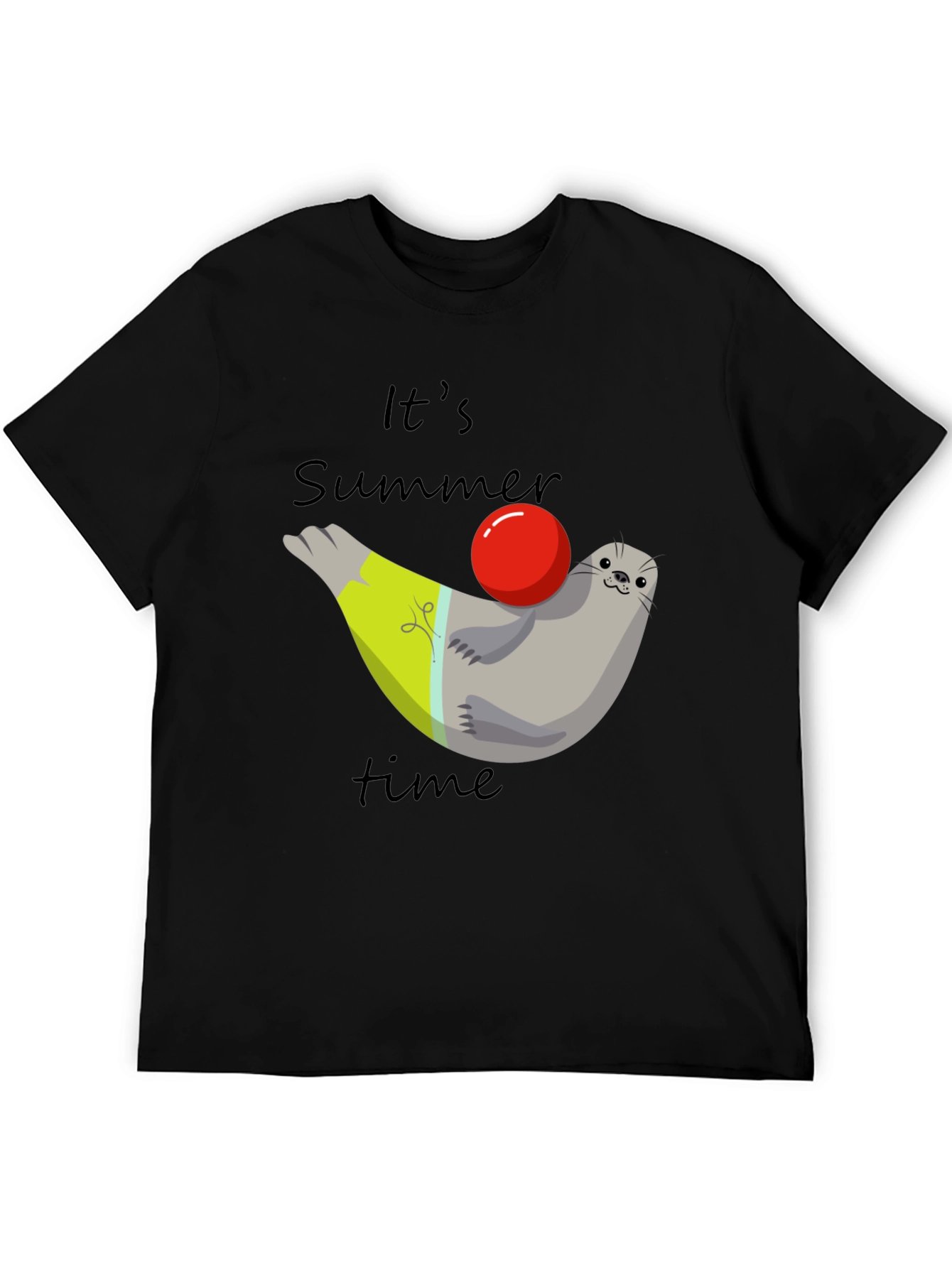 Summer Seal T-Shirt - Its Summer Time Tee