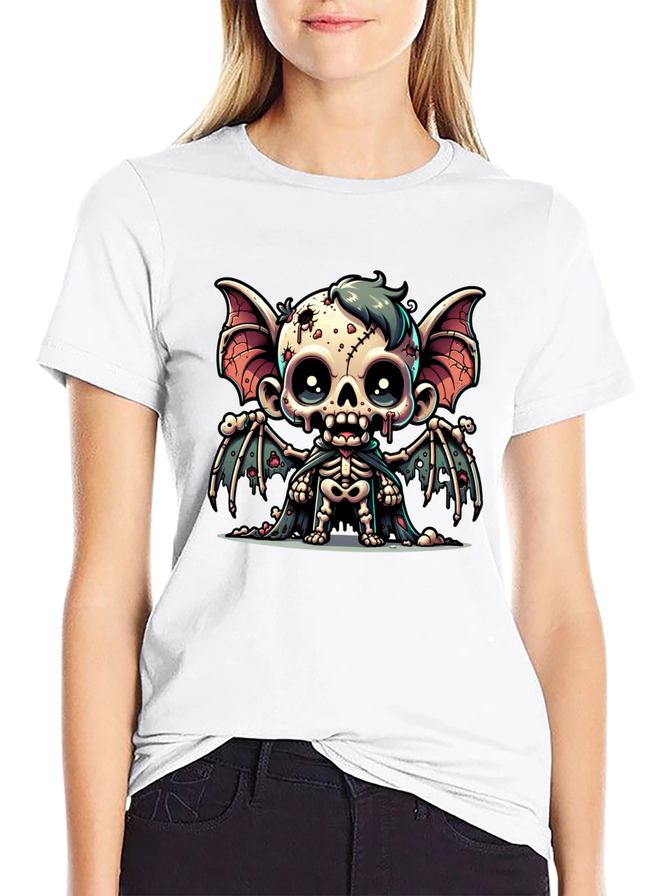 Cute Vampire Cartoon T-Shirt