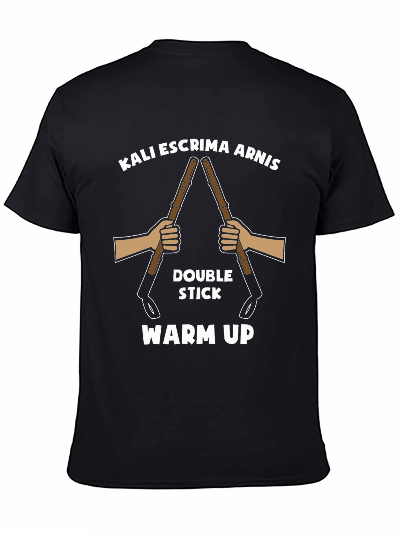 Kali Escrima Arnis Double Stick Warm Up T-Shirt