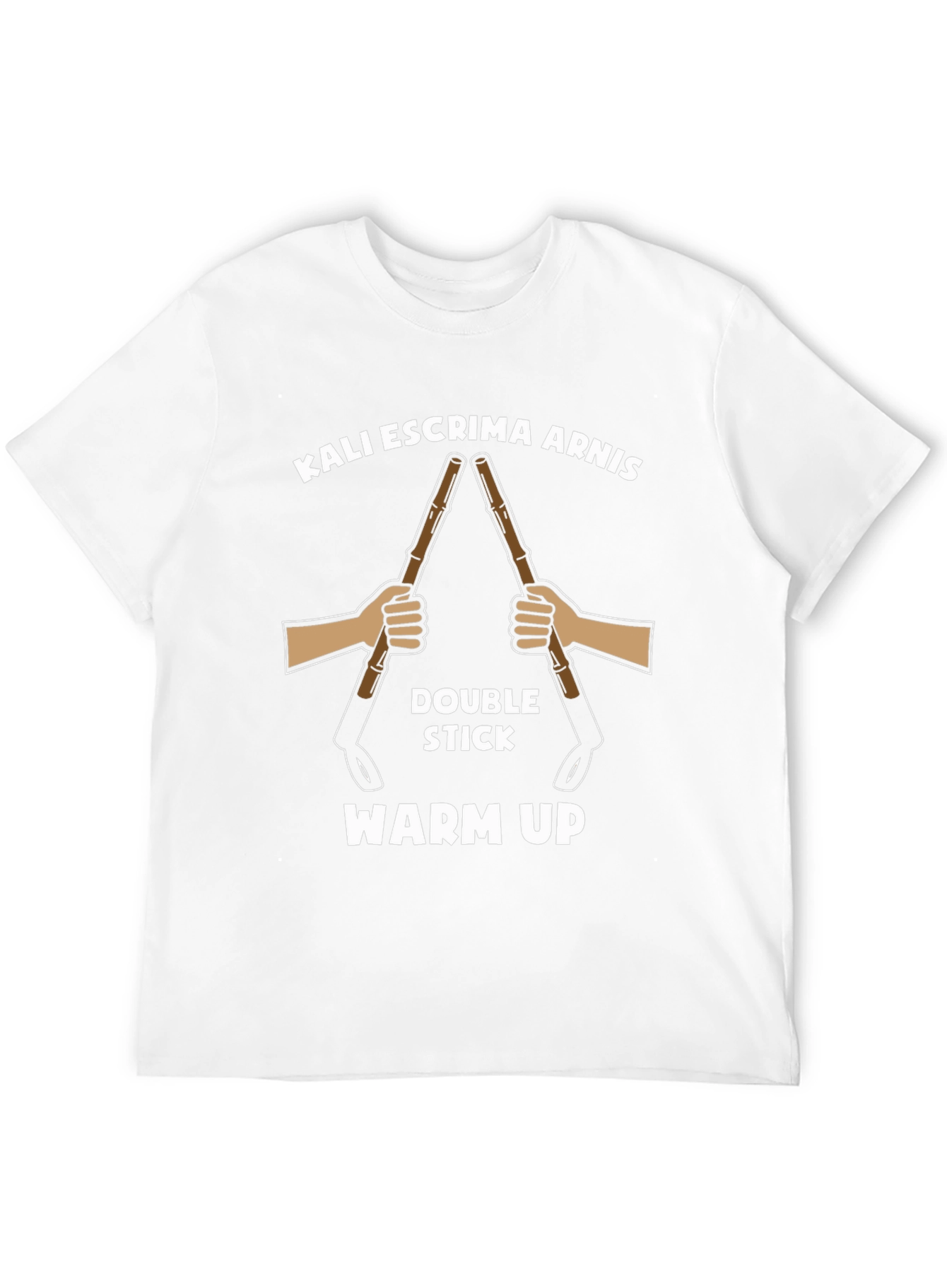 Kali Escrima Arnis Double Stick Warm Up T-Shirt