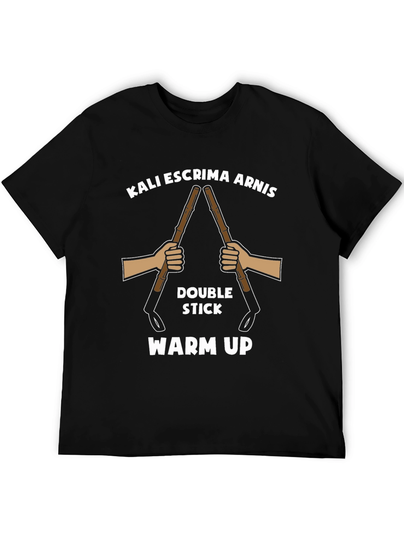 Kali Escrima Arnis Double Stick Warm Up T-Shirt
