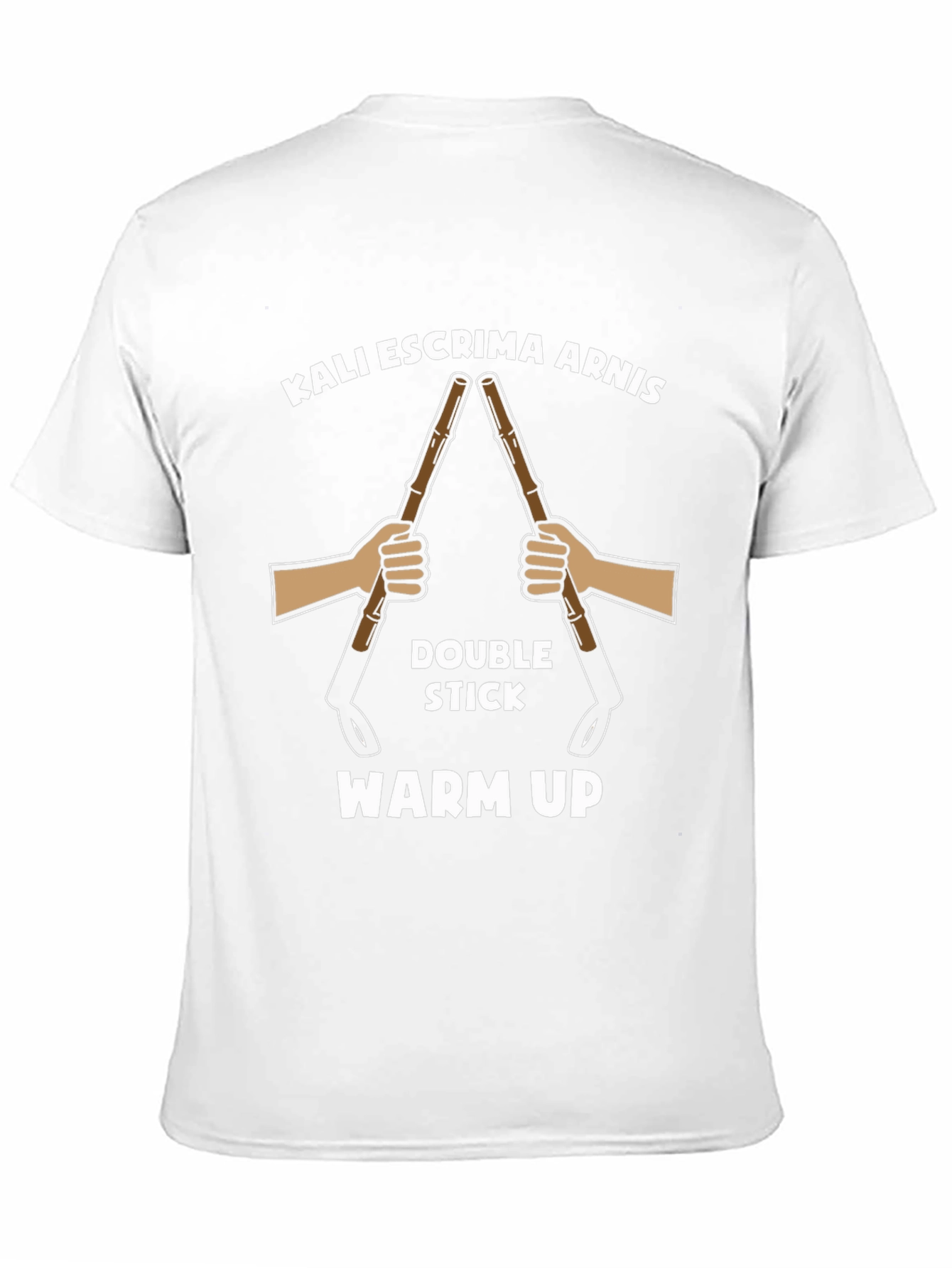 Kali Escrima Arnis Double Stick Warm Up T-Shirt