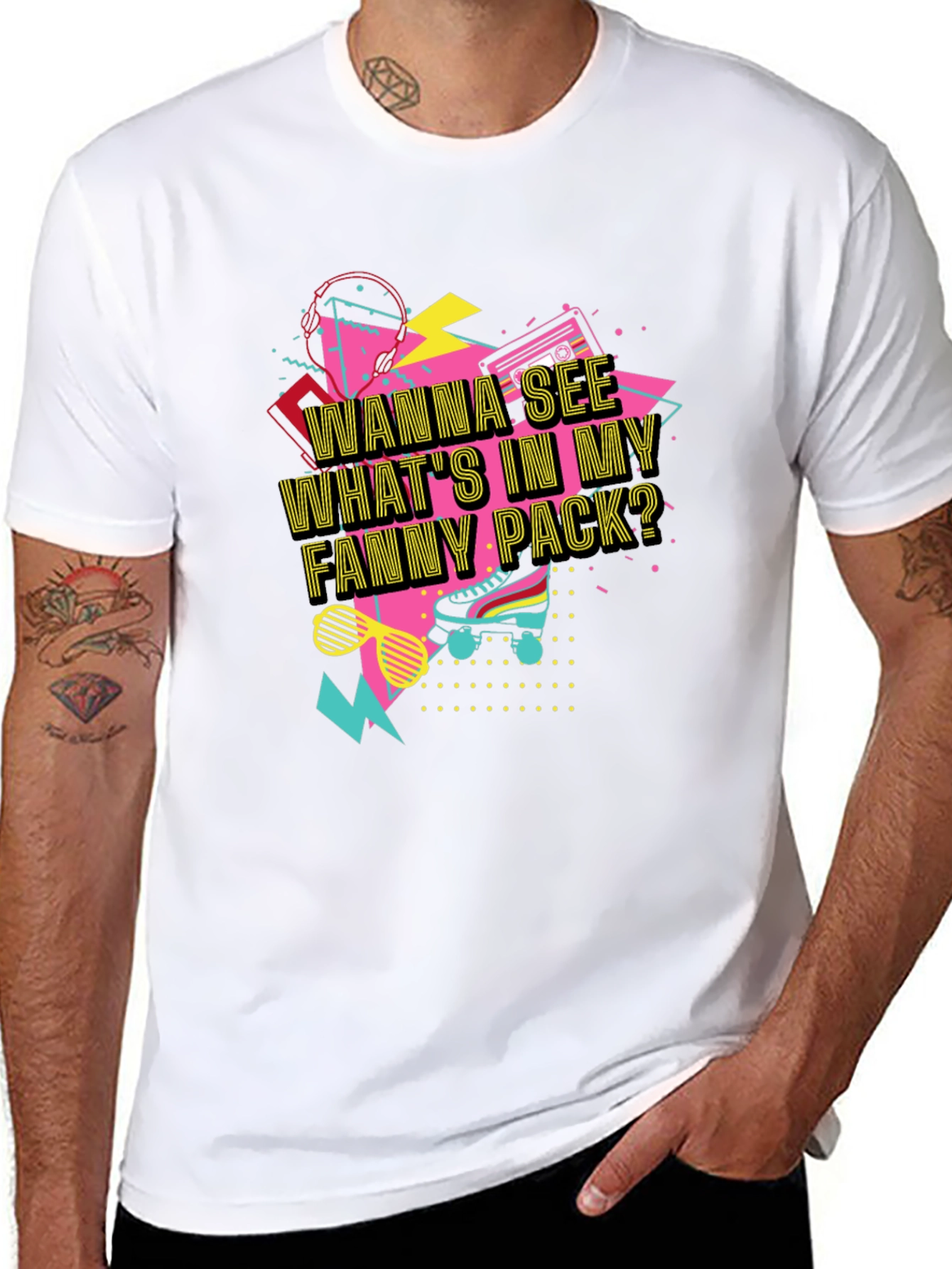 Wanna See Whats In My Fanny Pack? Graphic Tee