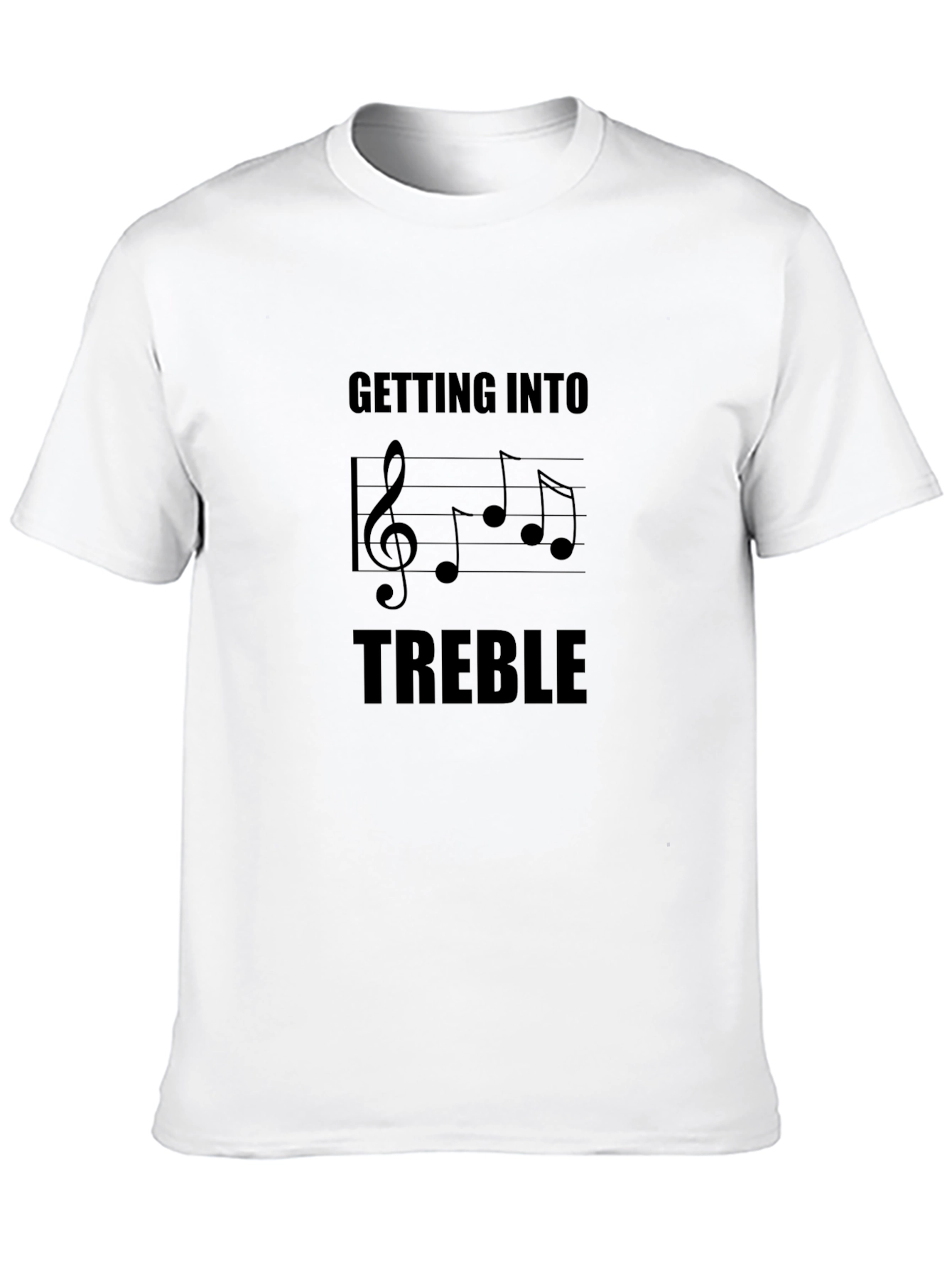 Getting Into Treble Music Graphic Tee