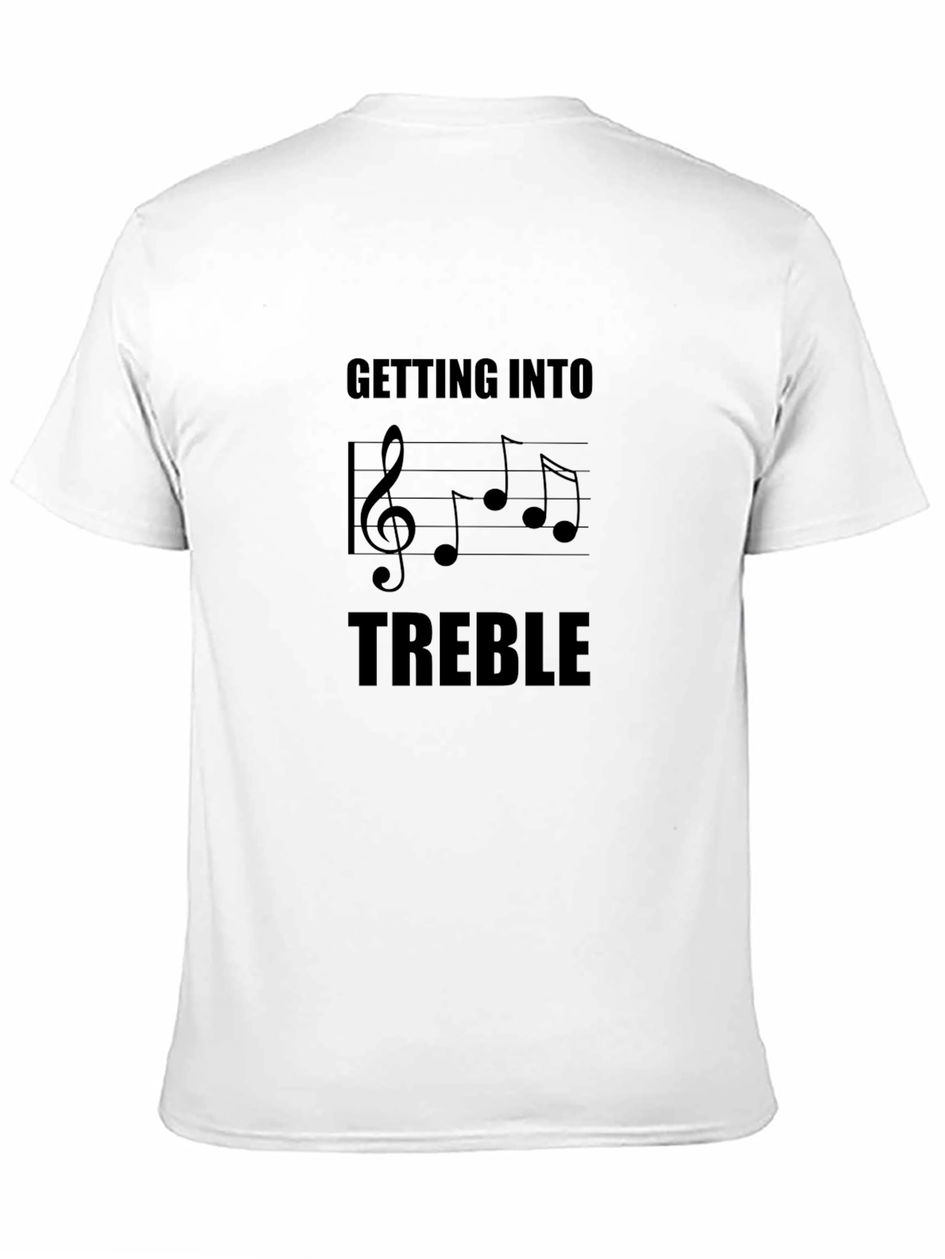 Getting Into Treble Music Graphic Tee