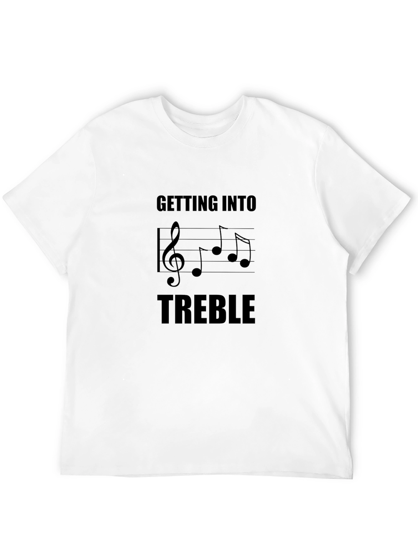 Getting Into Treble Music Graphic Tee