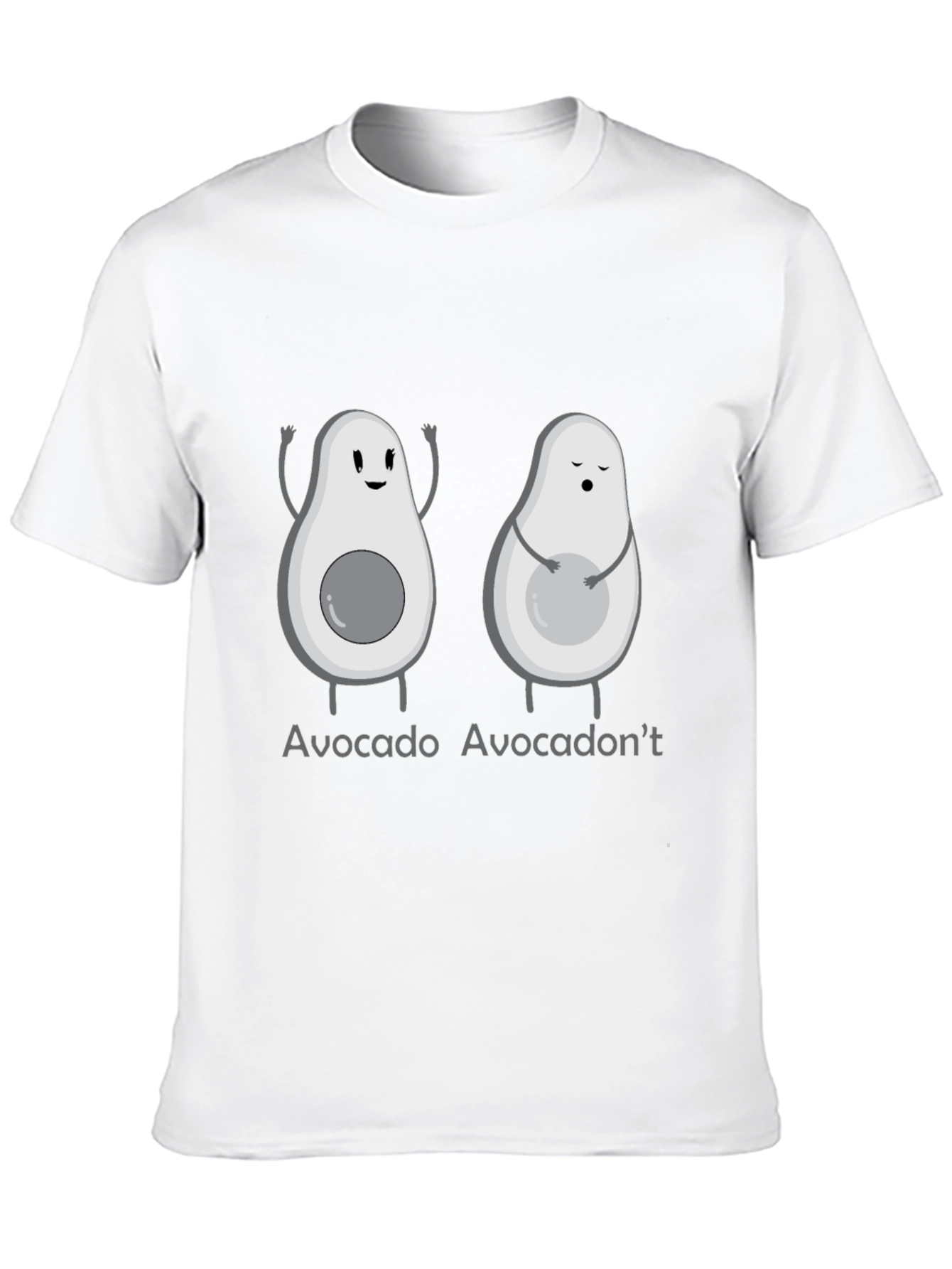 Avocado-Themed Graphic Tee