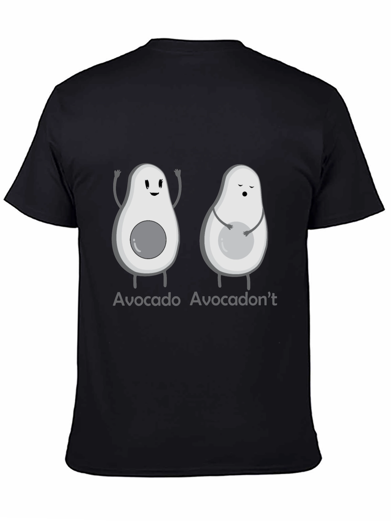 Avocado-Themed Graphic Tee