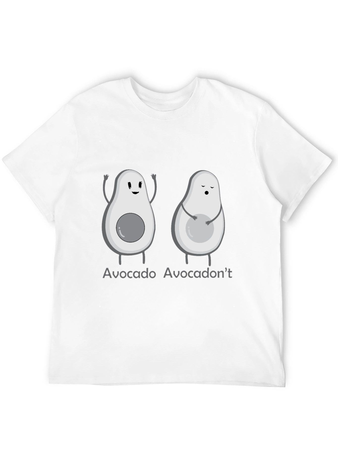Avocado-Themed Graphic Tee