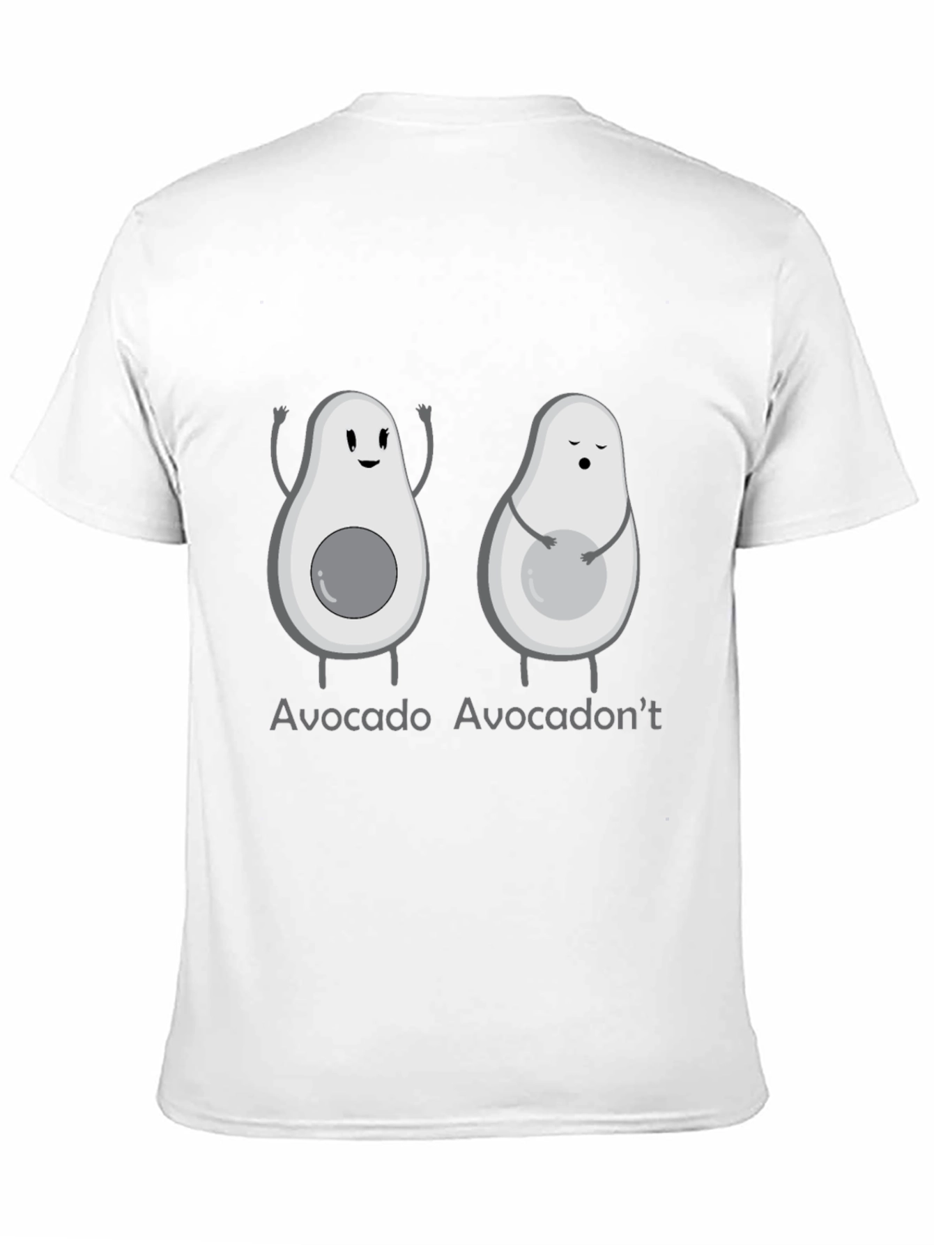 Avocado-Themed Graphic Tee