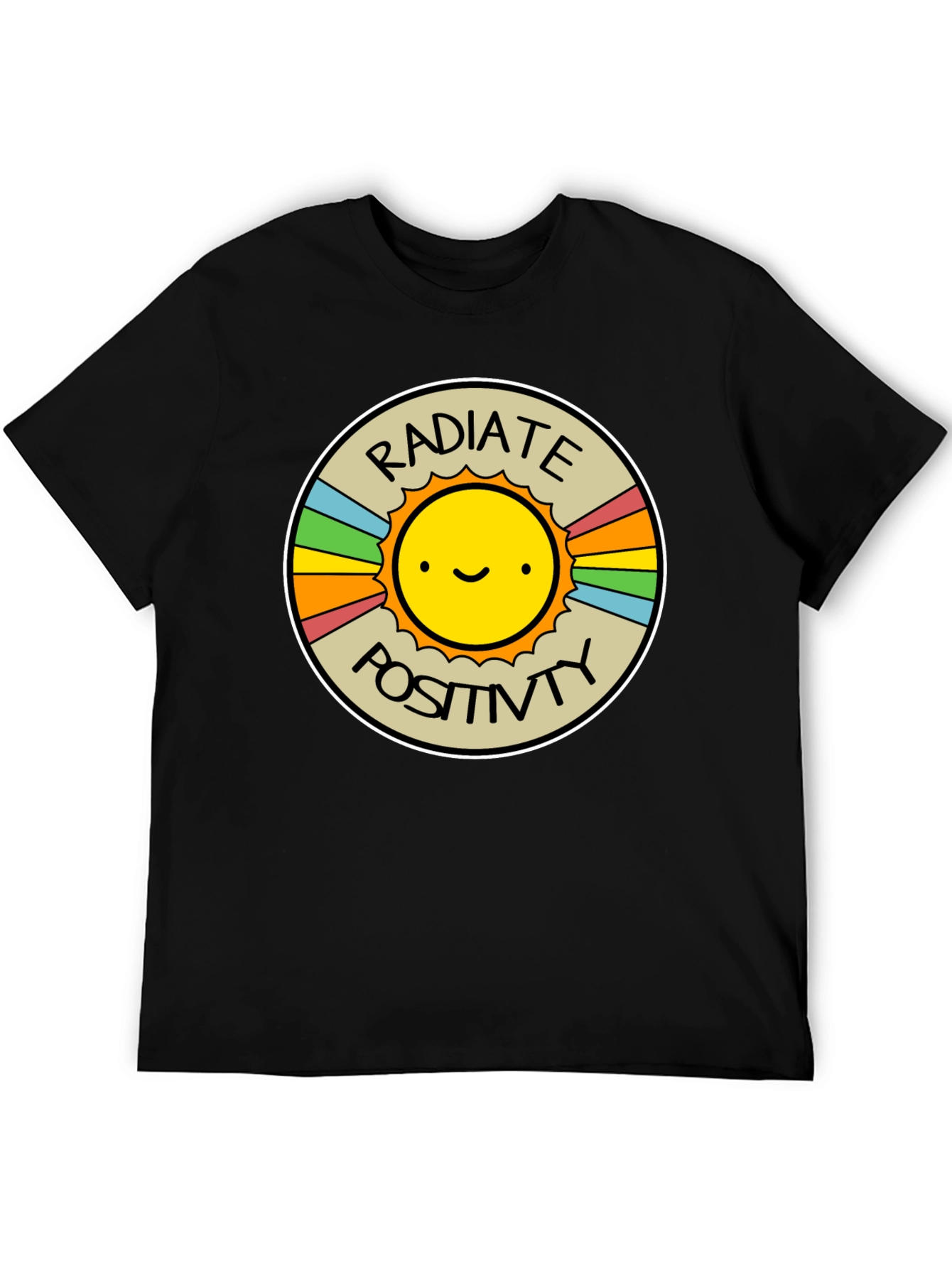Radiate Positivity Graphic Print T-Shirt