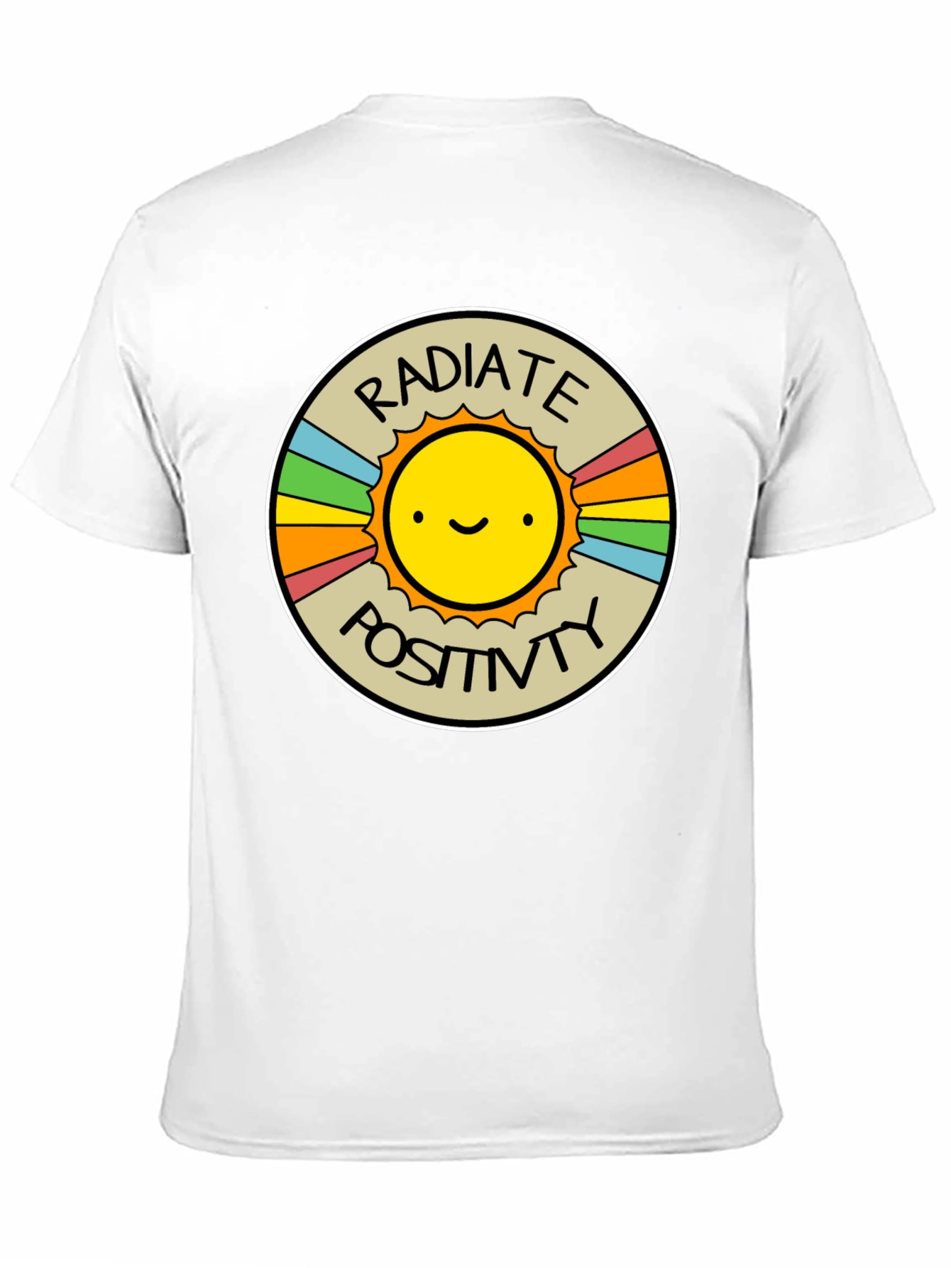 Radiate Positivity Graphic Print T-Shirt