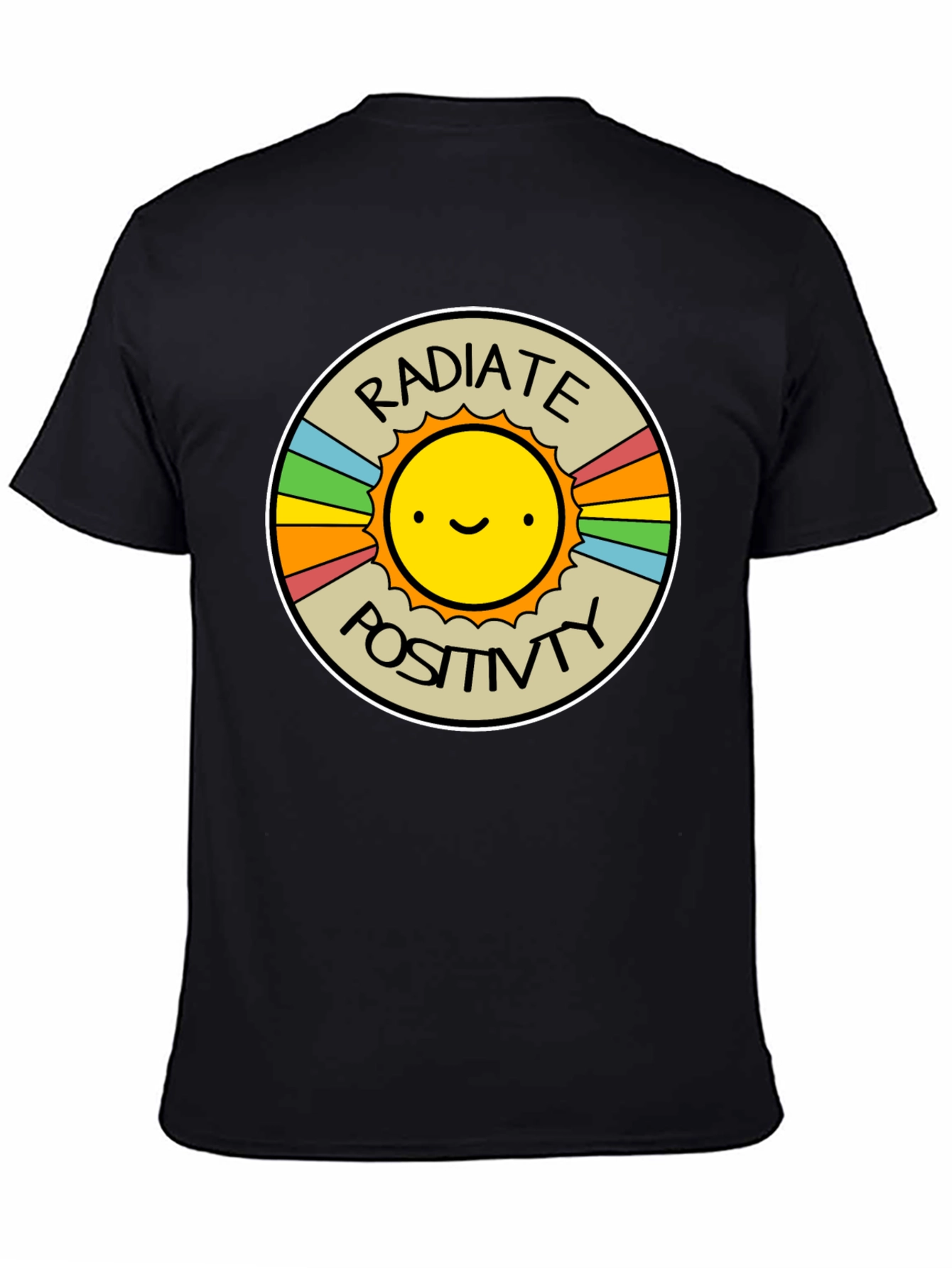 Radiate Positivity Graphic Print T-Shirt