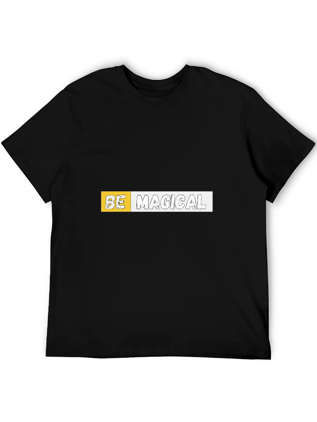 Be Magical Graphic Black Tee