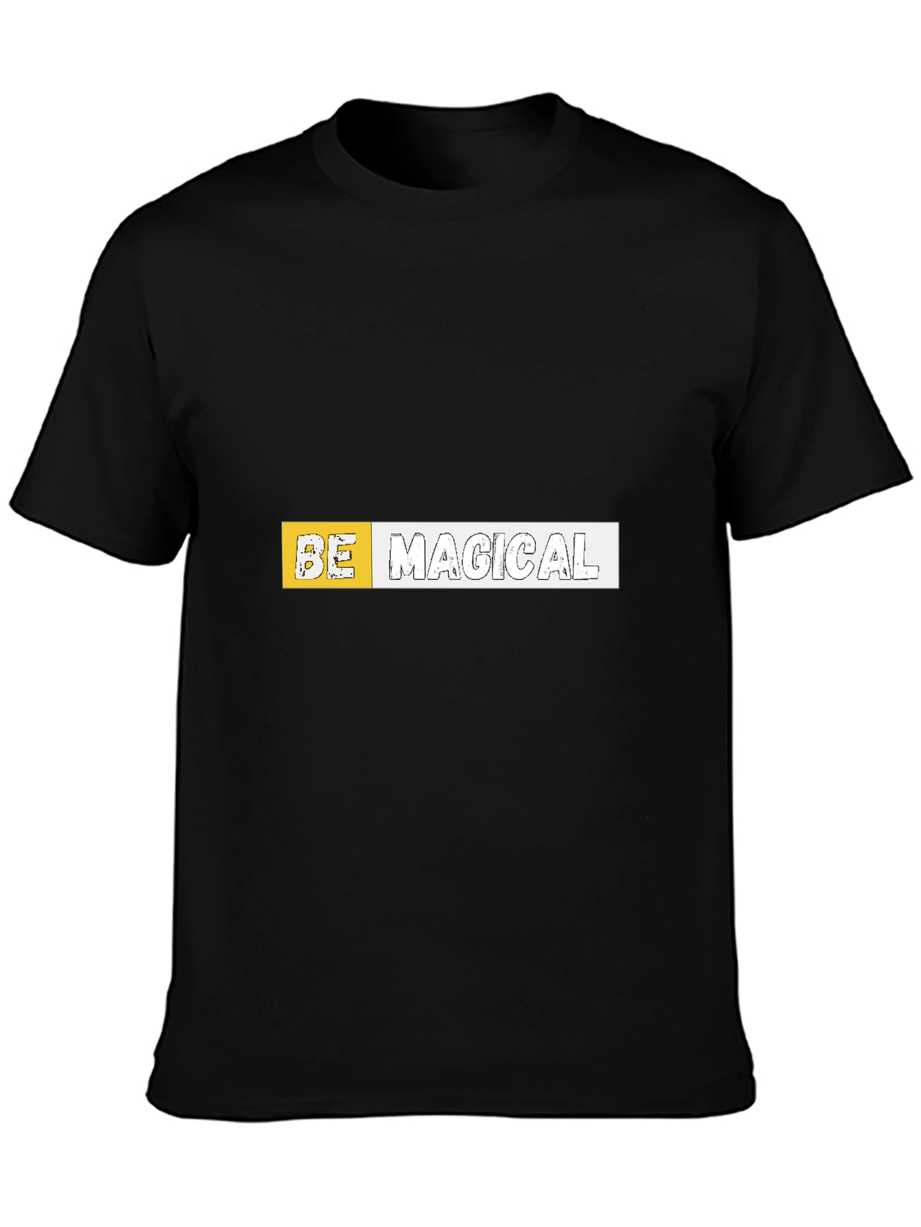Be Magical Graphic Black Tee