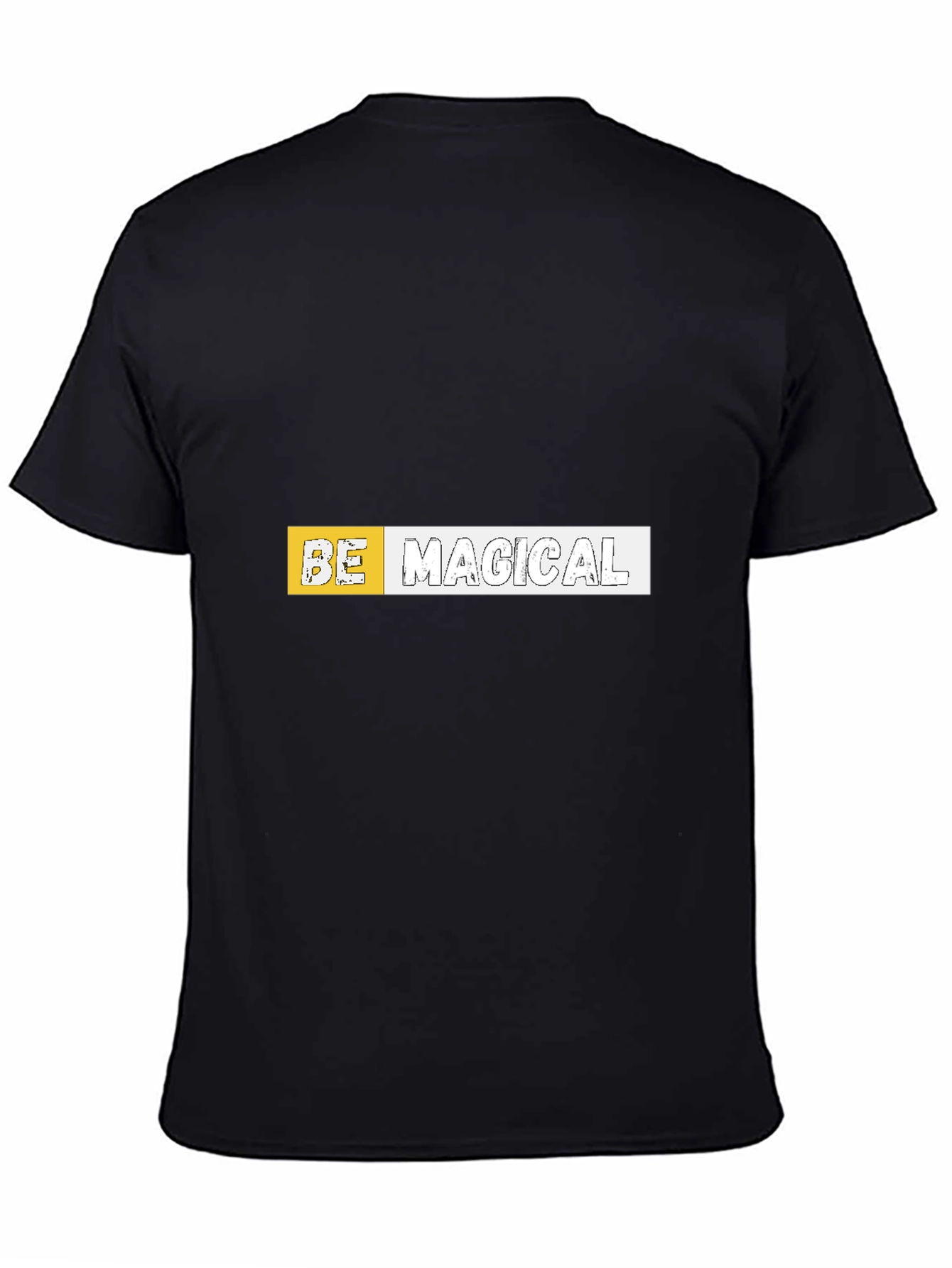 Be Magical Graphic Black Tee
