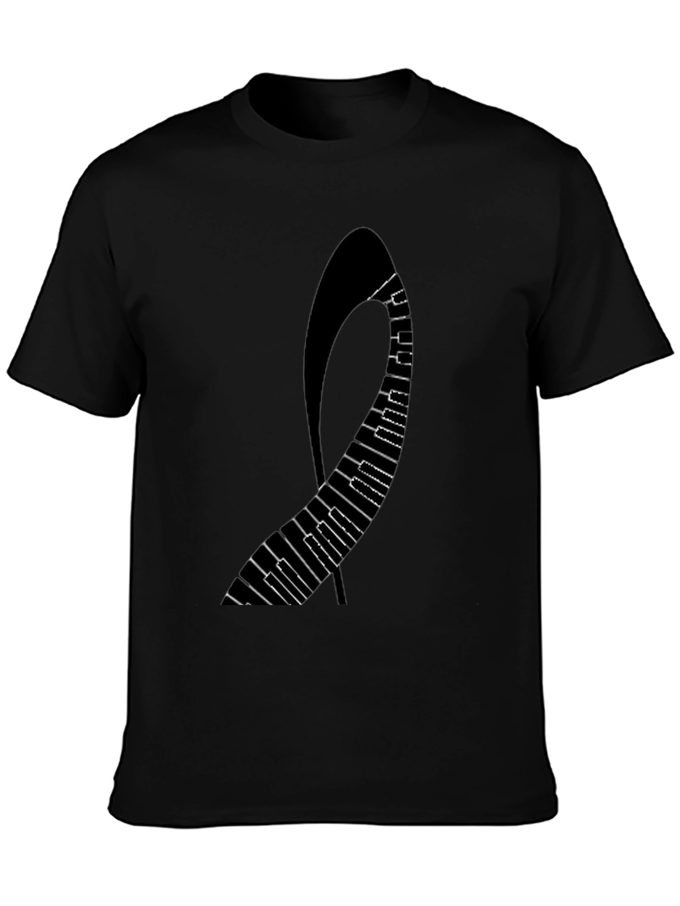 Piano Keys Graphic T-Shirt