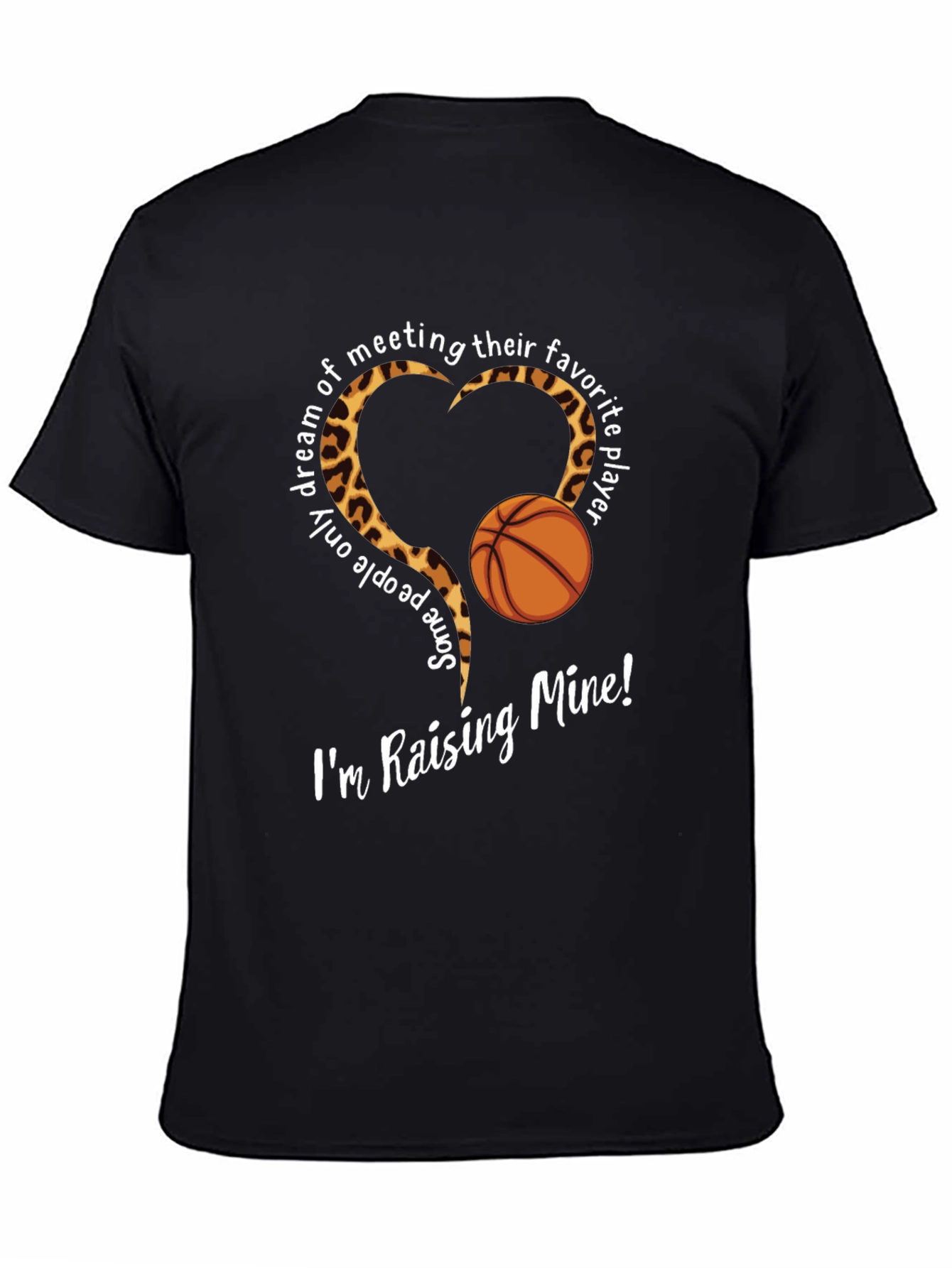 Basketball Mom T-Shirt - Im Raising Mine