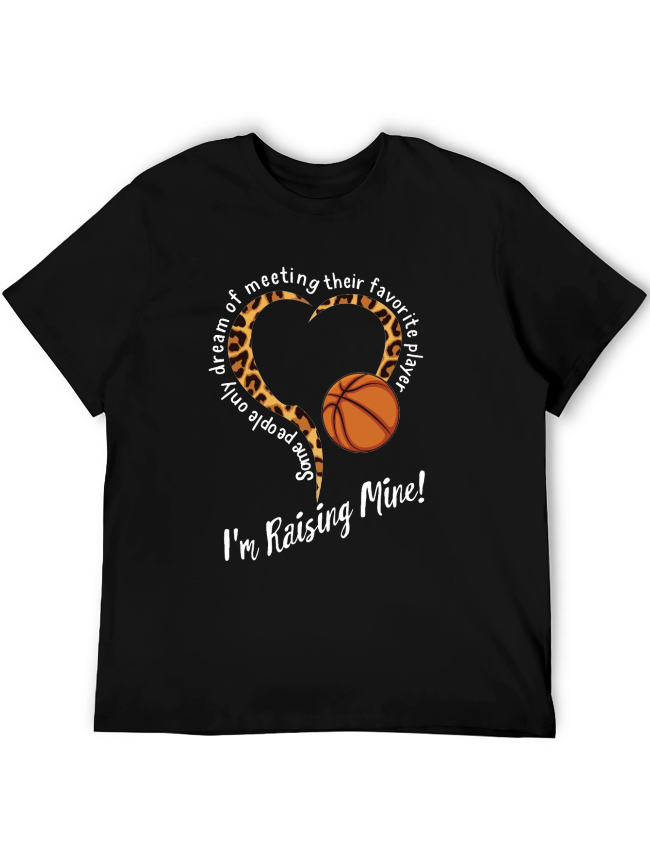 Basketball Mom T-Shirt - Im Raising Mine