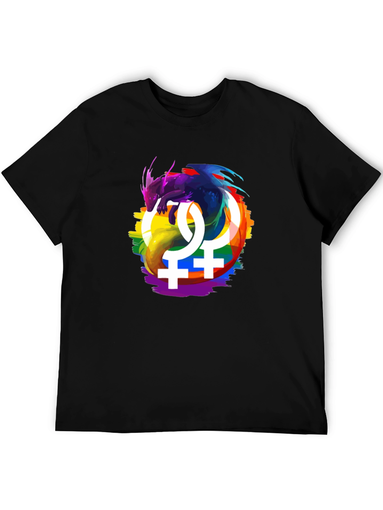 Lesbian Dragon Pride T-Shirt