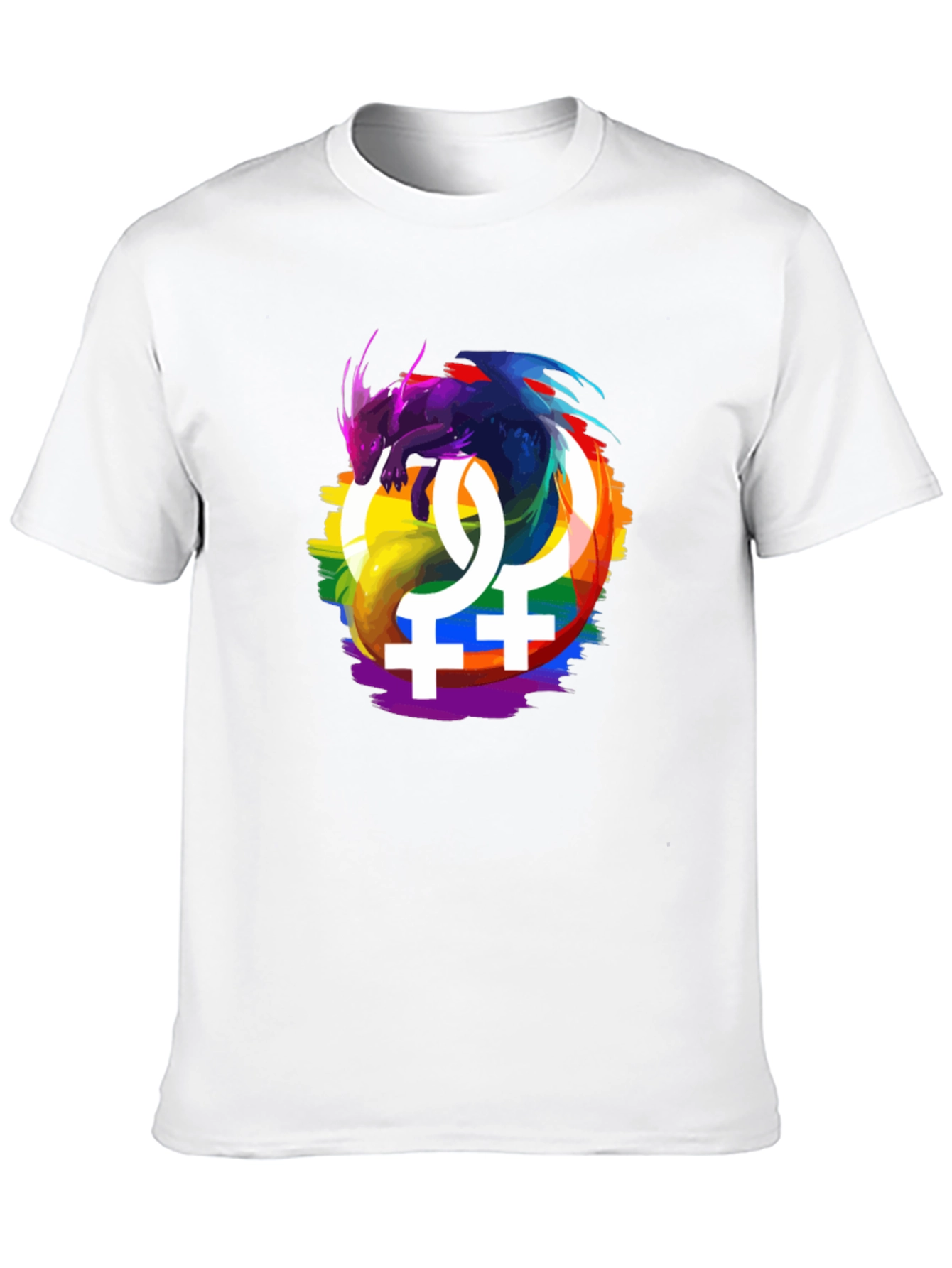 Lesbian Dragon Pride T-Shirt