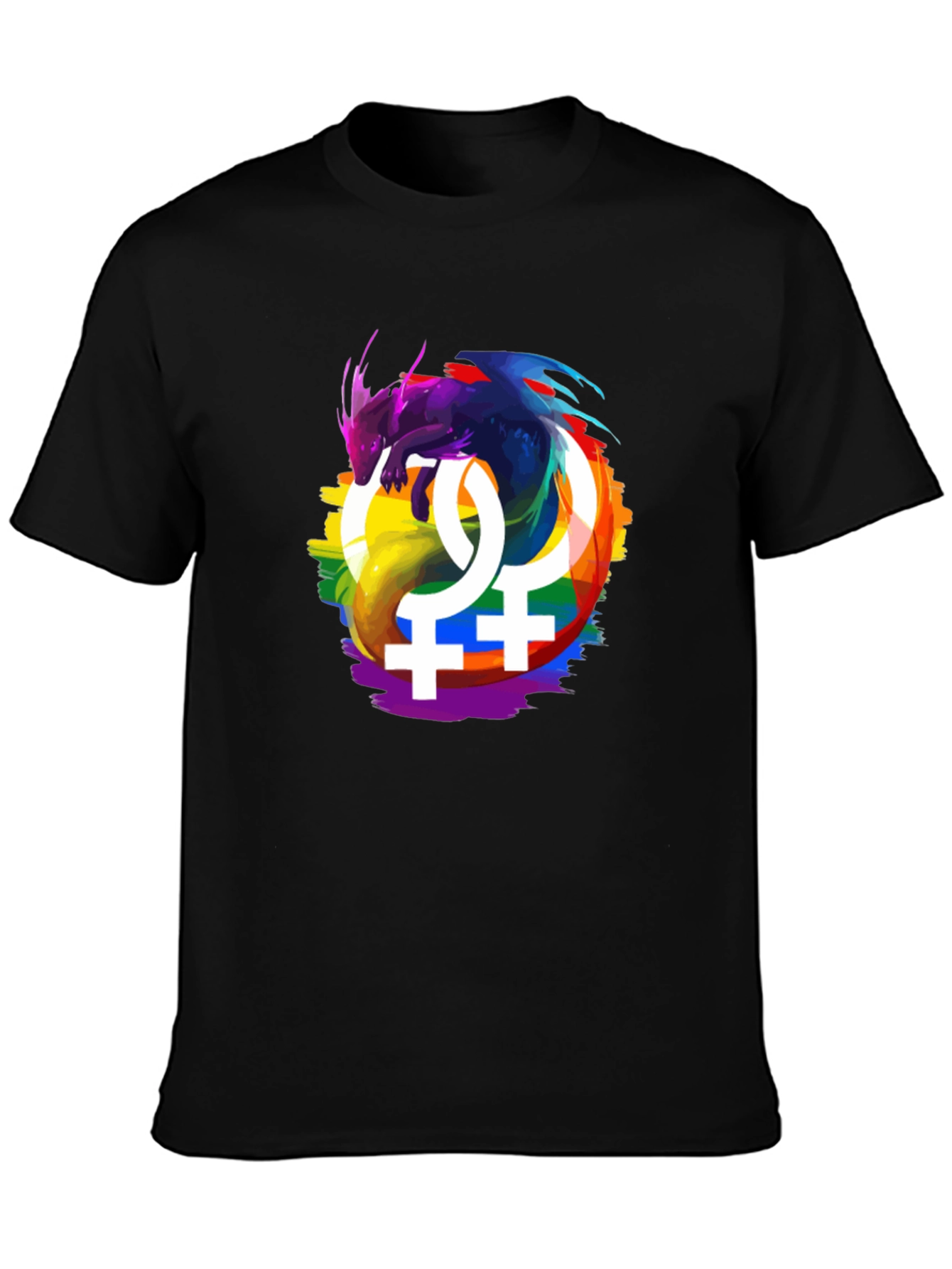 Lesbian Dragon Pride T-Shirt