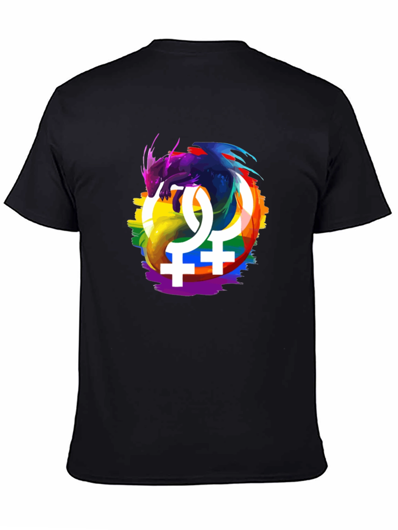 Lesbian Dragon Pride T-Shirt