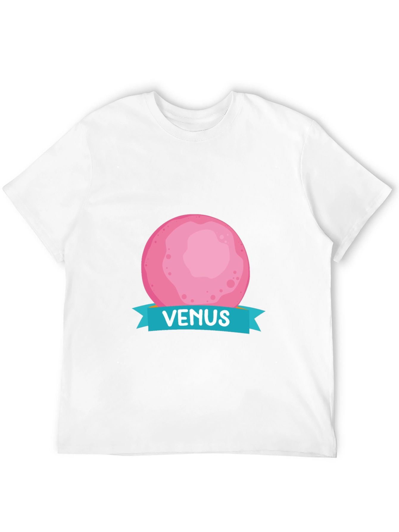 Venus Planet Graphic T-Shirt - Black Cotton Tee