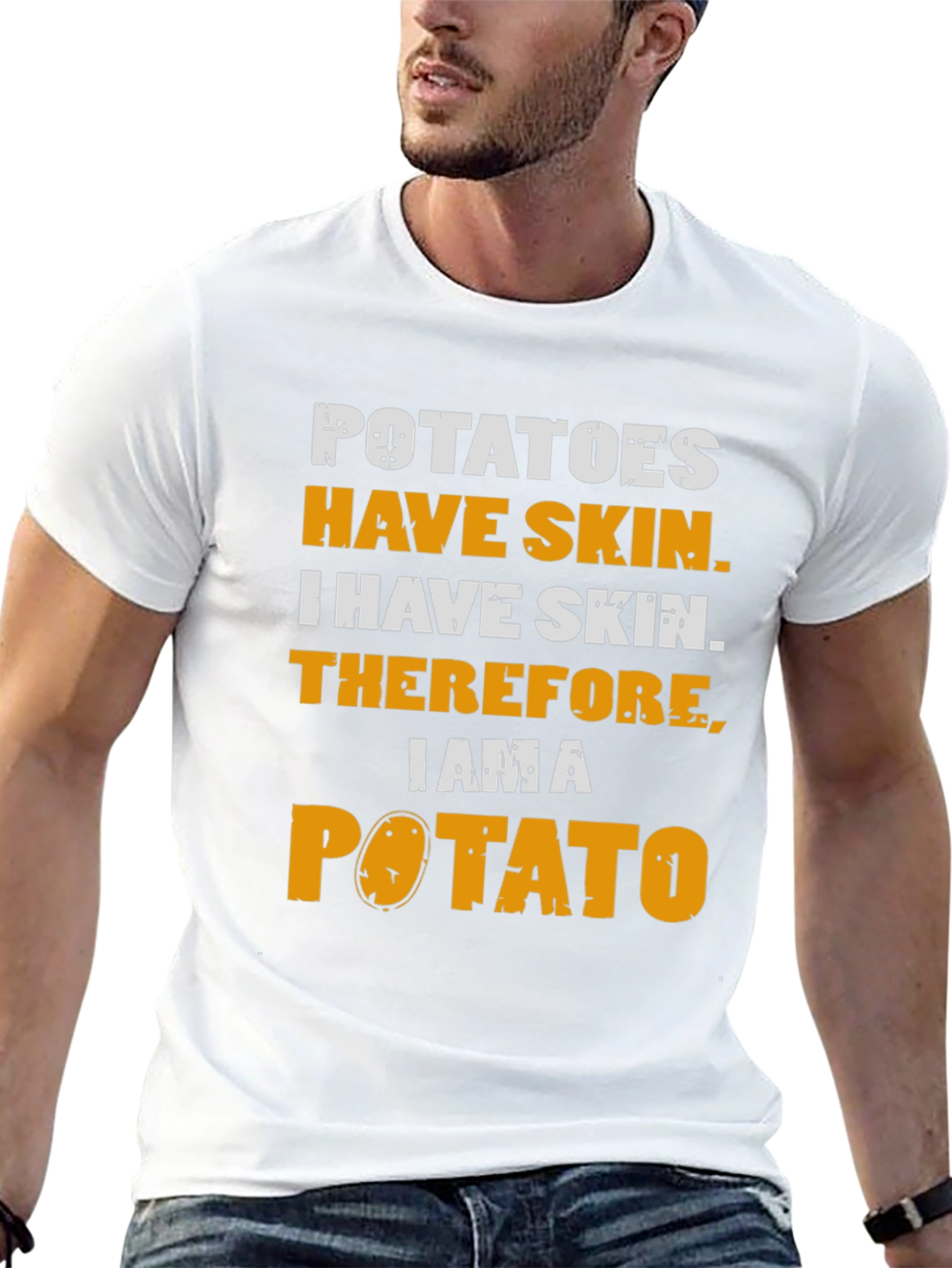 I Am A Potato T-Shirt - Funny Foodie Tee