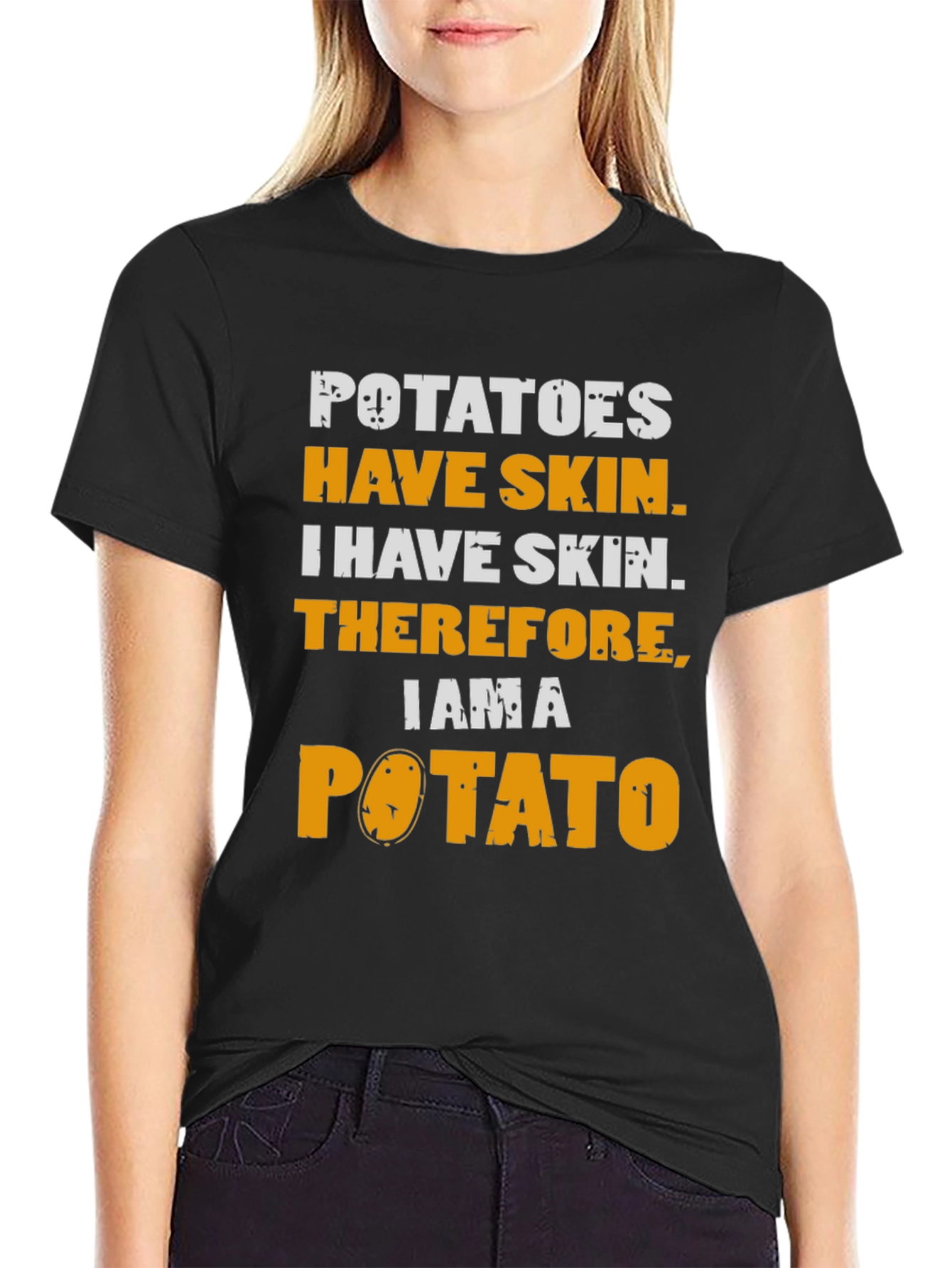 I Am A Potato T-Shirt - Funny Foodie Tee