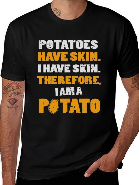 I Am A Potato T-Shirt - Funny Foodie Tee