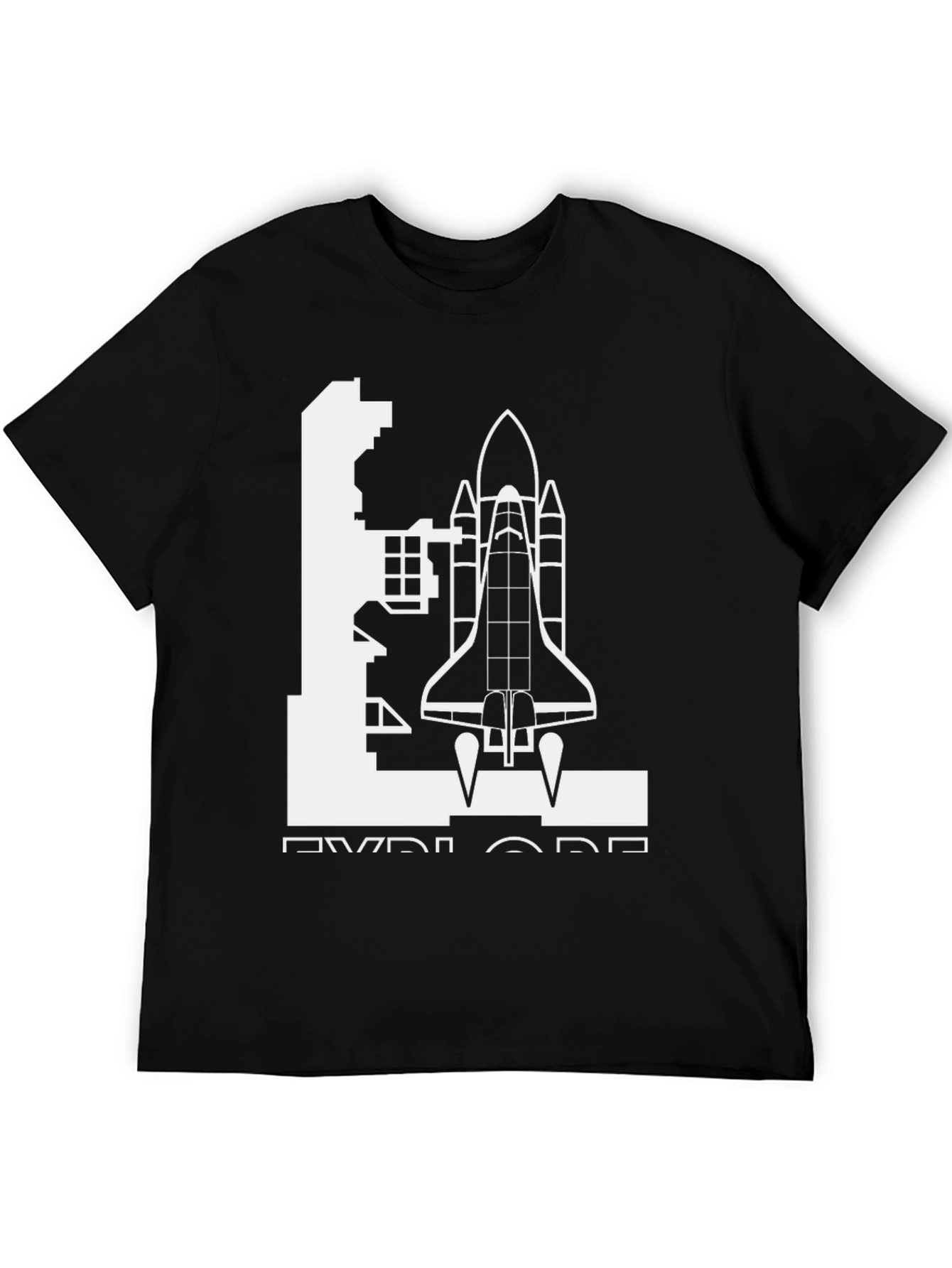 Explore Space Shuttle Graphic Tee