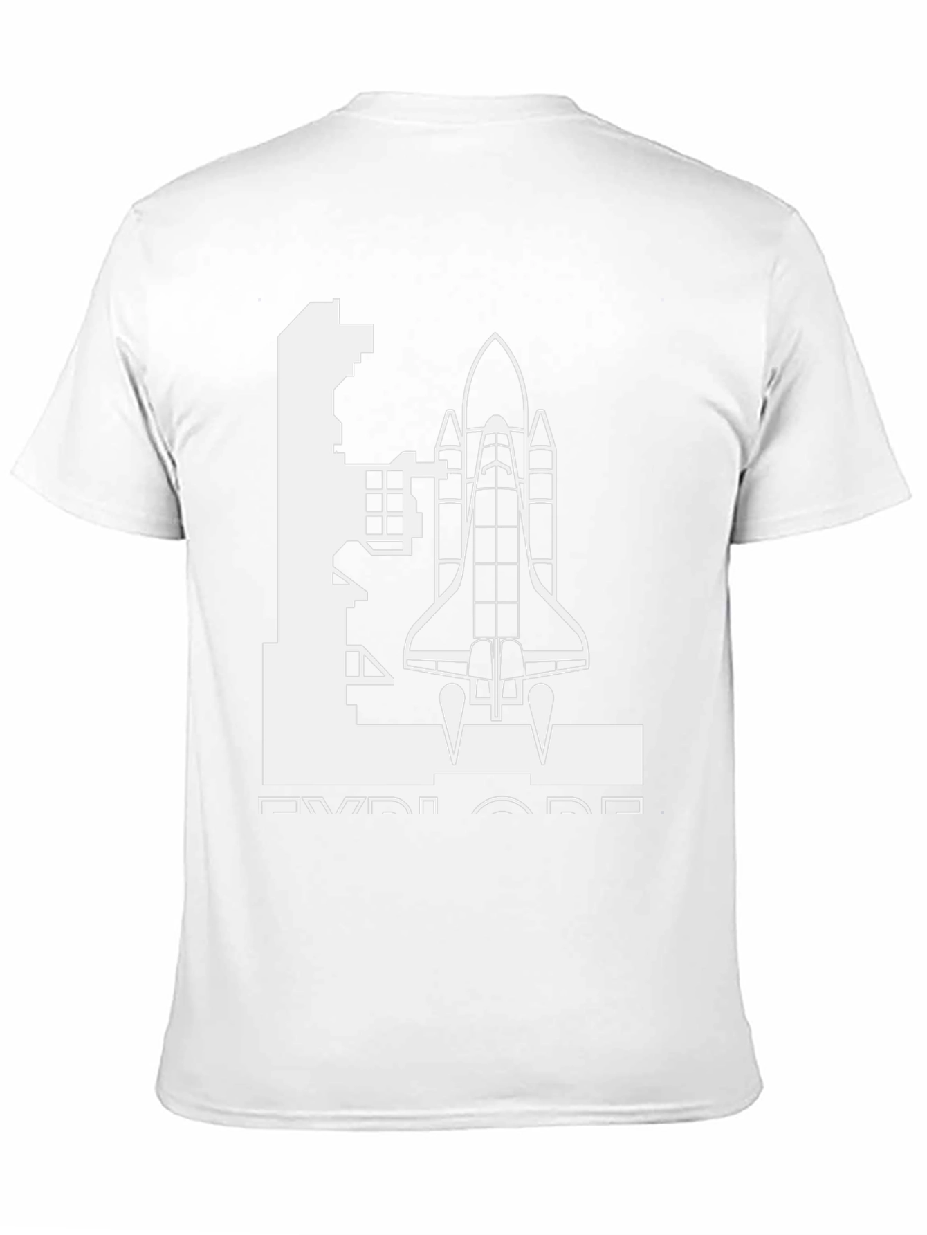 Explore Space Shuttle Graphic Tee