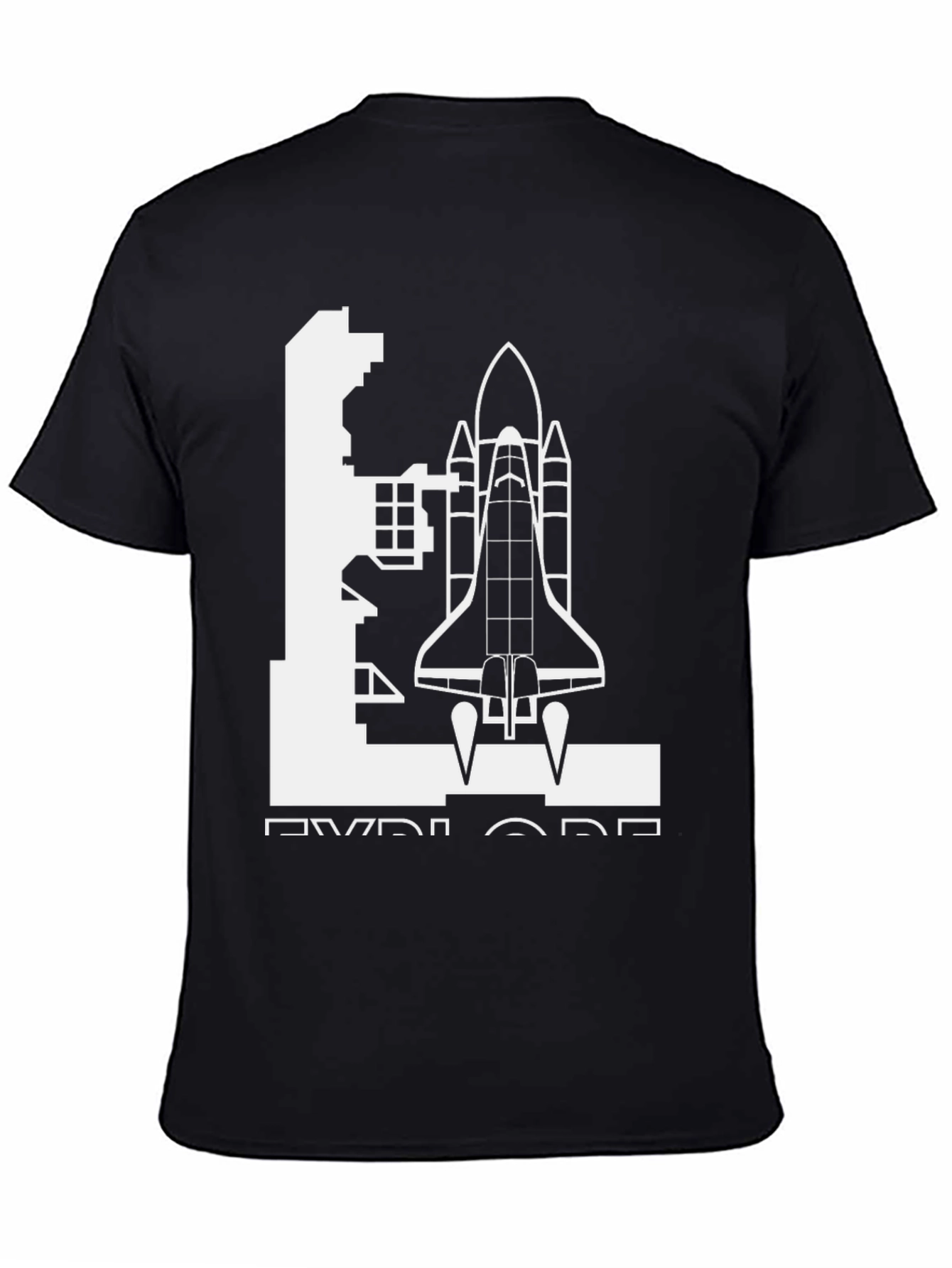 Explore Space Shuttle Graphic Tee